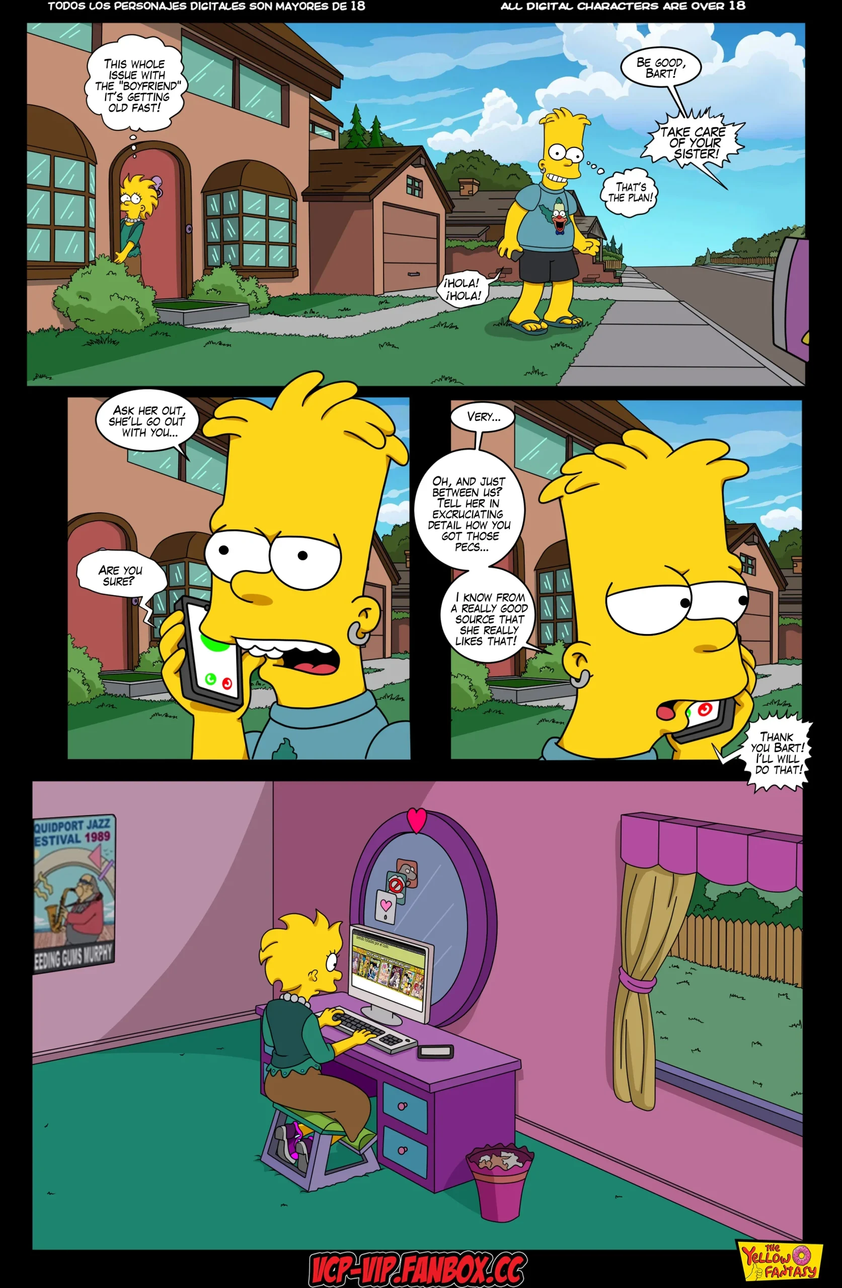 The Yellow Fantasy: Affinity – Simpsons, Affinity – Simpsons, page 21 of 77