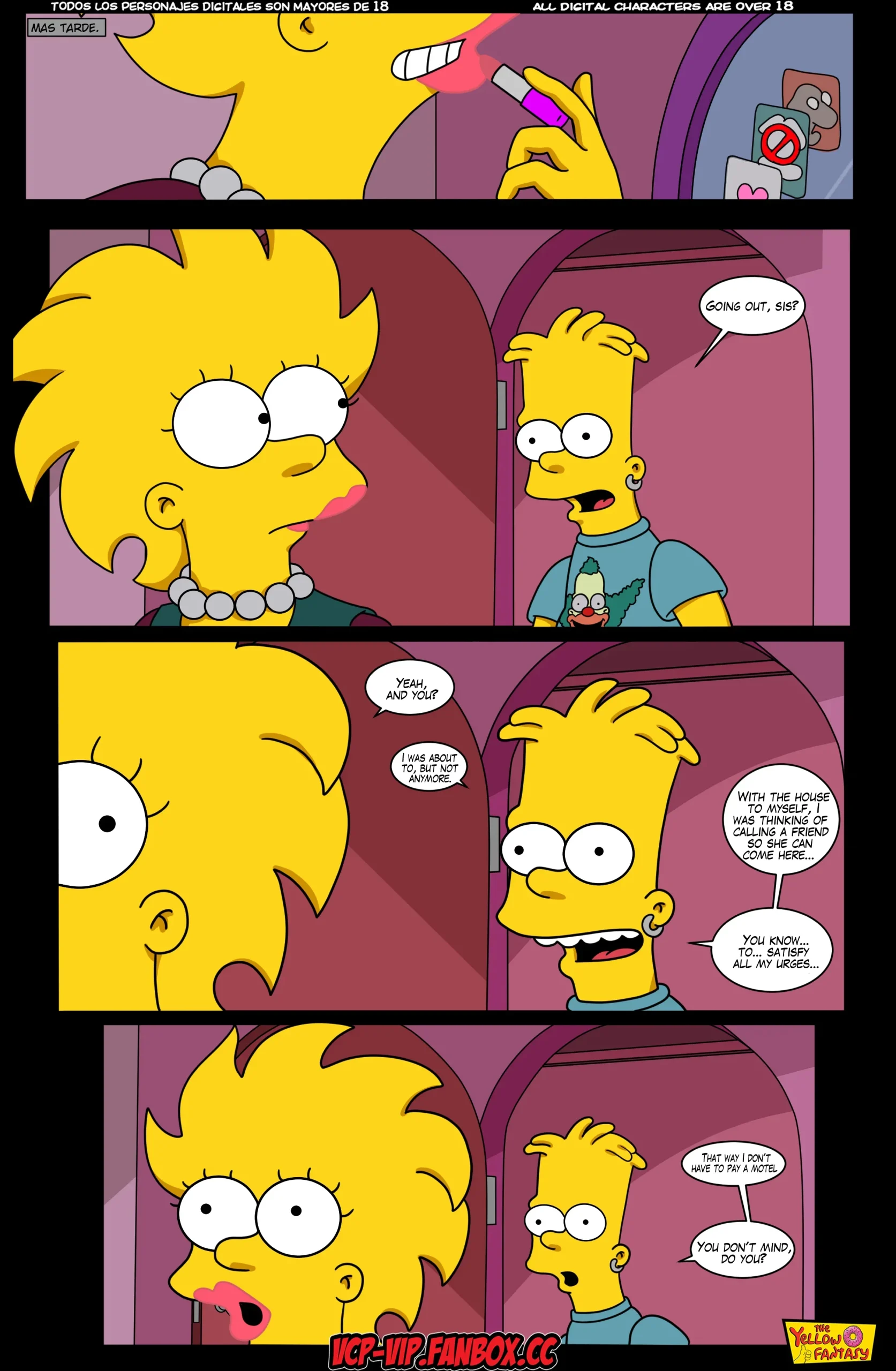 The Yellow Fantasy: Affinity – Simpsons, Affinity – Simpsons, page 23 of 77