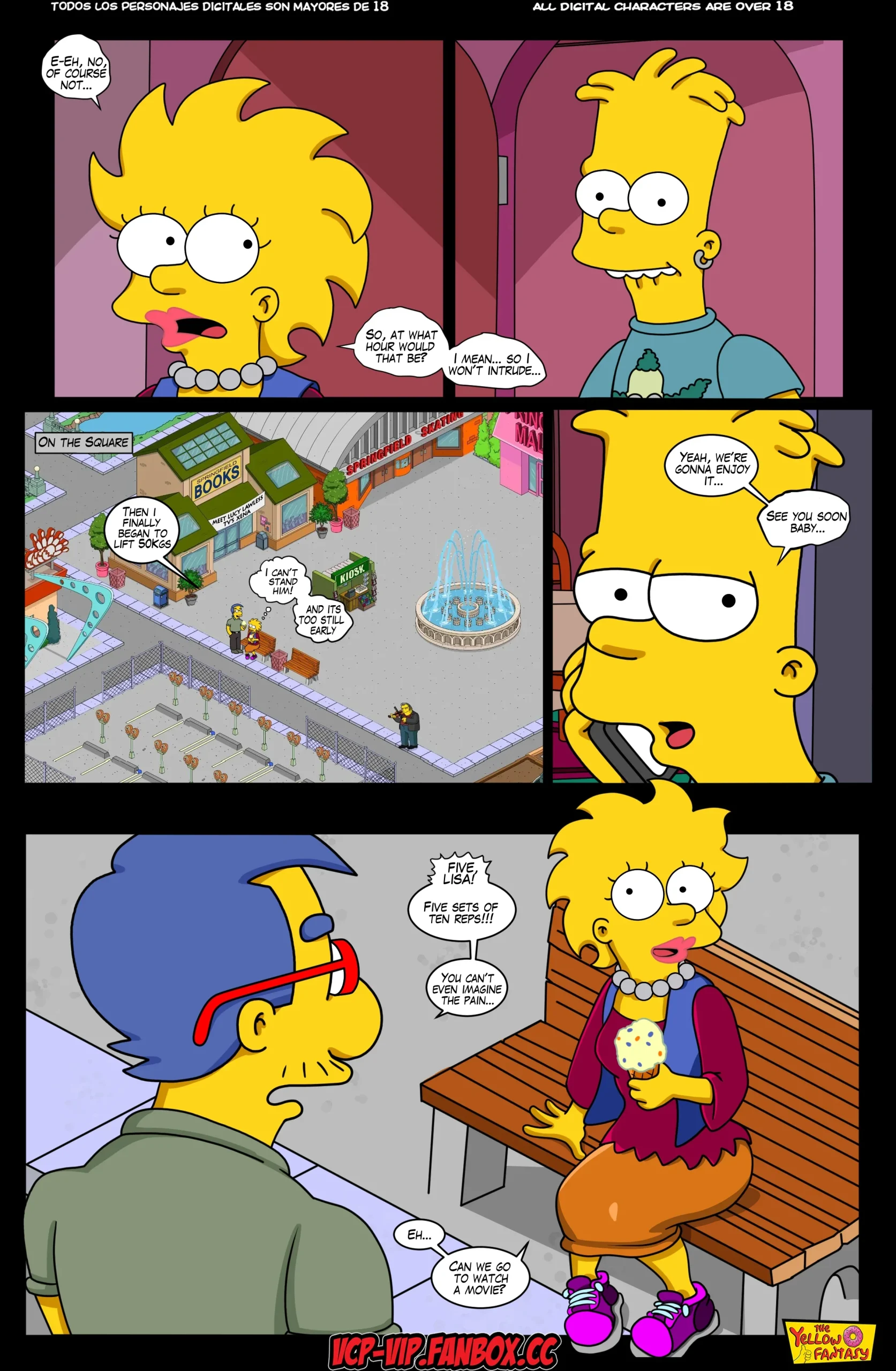 The Yellow Fantasy: Affinity – Simpsons, Affinity – Simpsons, page 24 of 77