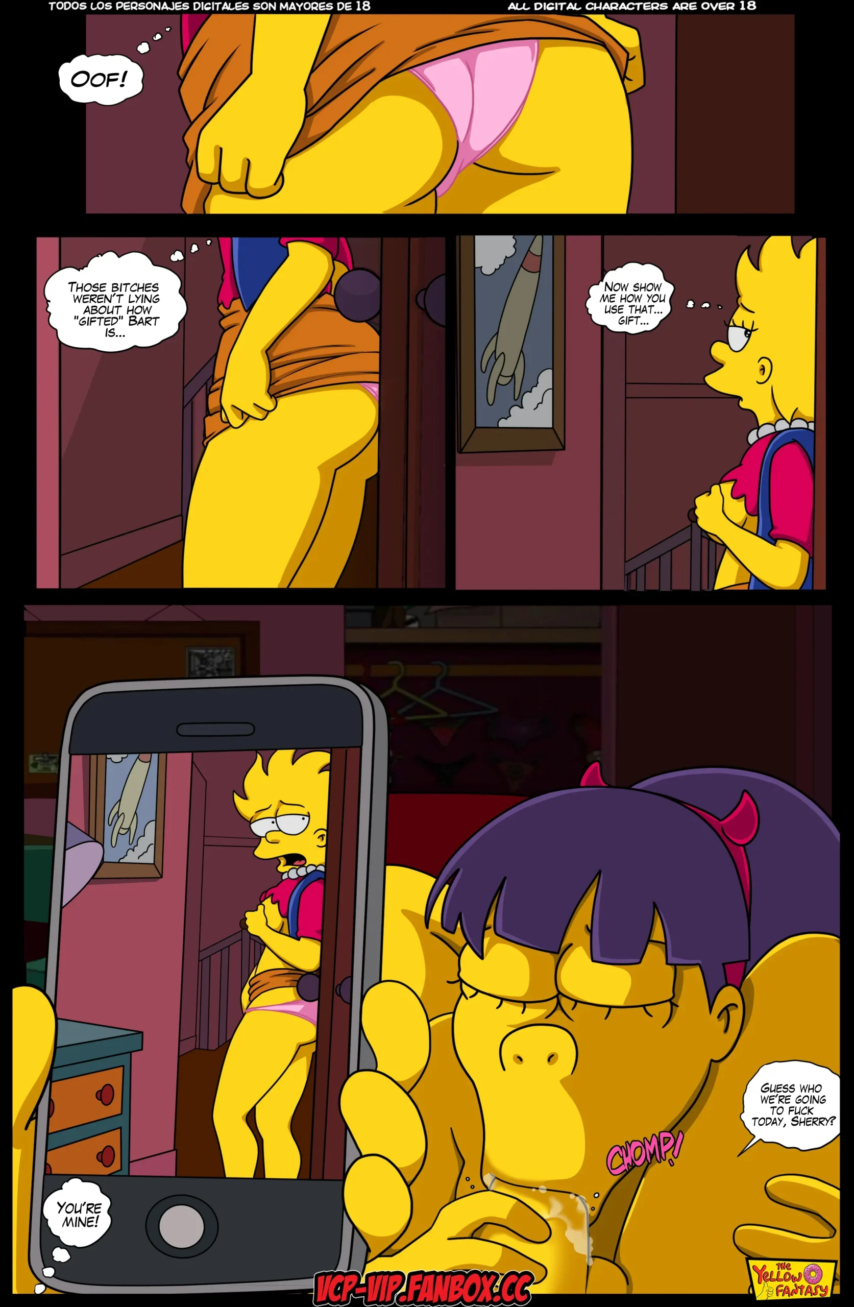 The Yellow Fantasy: Affinity – Simpsons, Affinity – Simpsons, page 28 of 77