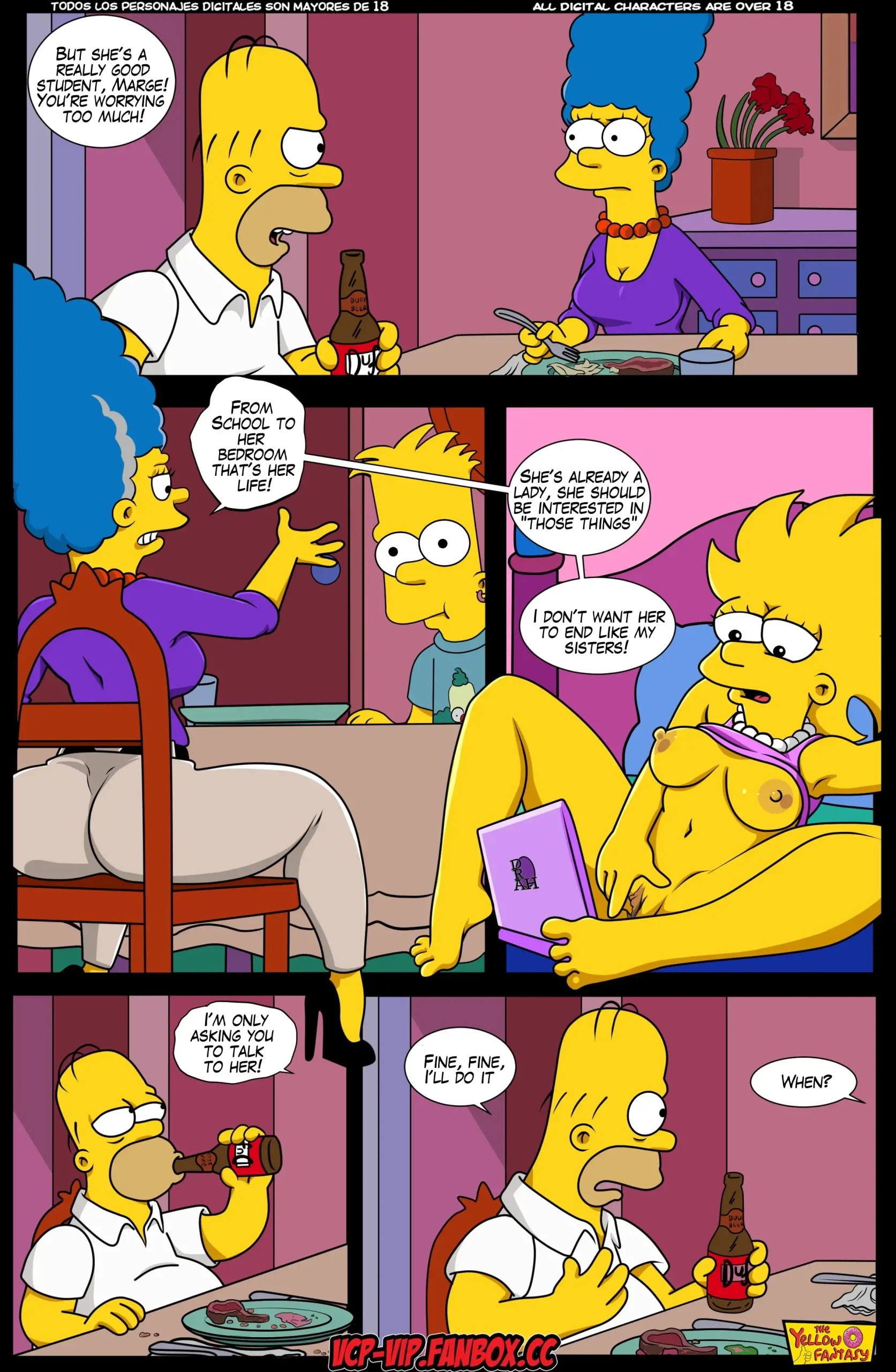 The Yellow Fantasy: Affinity – Simpsons, Affinity – Simpsons, page 4 of 77