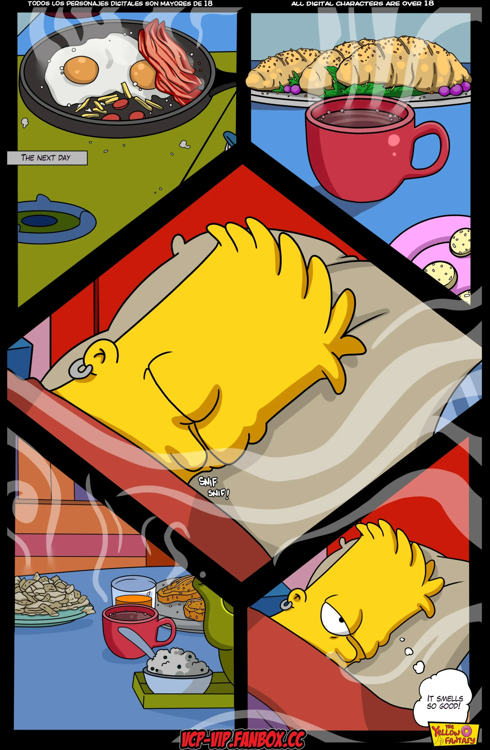 The Yellow Fantasy: Affinity – Simpsons, Affinity – Simpsons, page 32 of 77