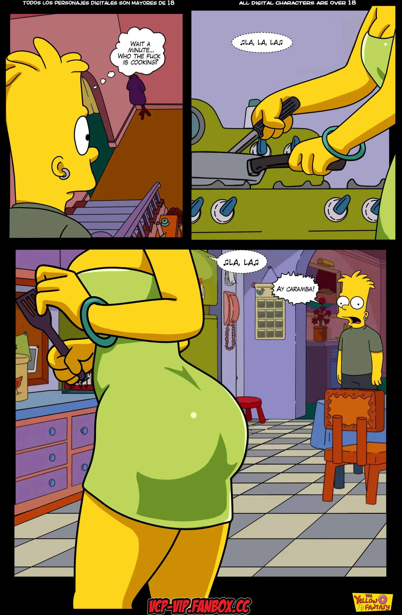 The Yellow Fantasy: Affinity – Simpsons, Affinity – Simpsons, page 33 of 77
