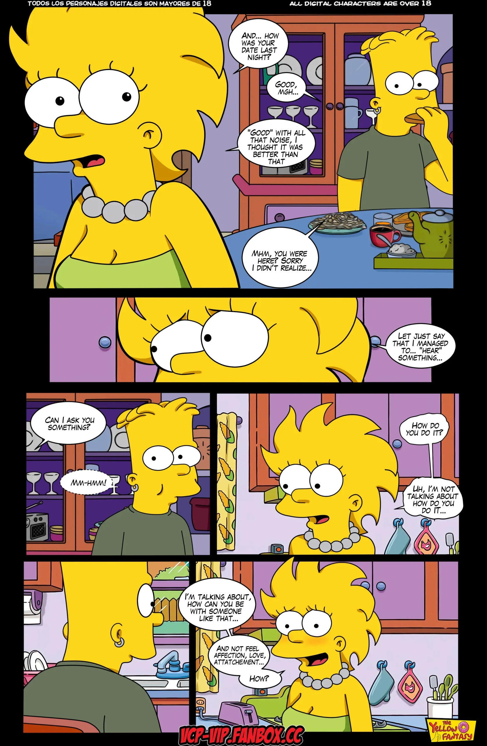 The Yellow Fantasy: Affinity – Simpsons, Affinity – Simpsons, page 35 of 77