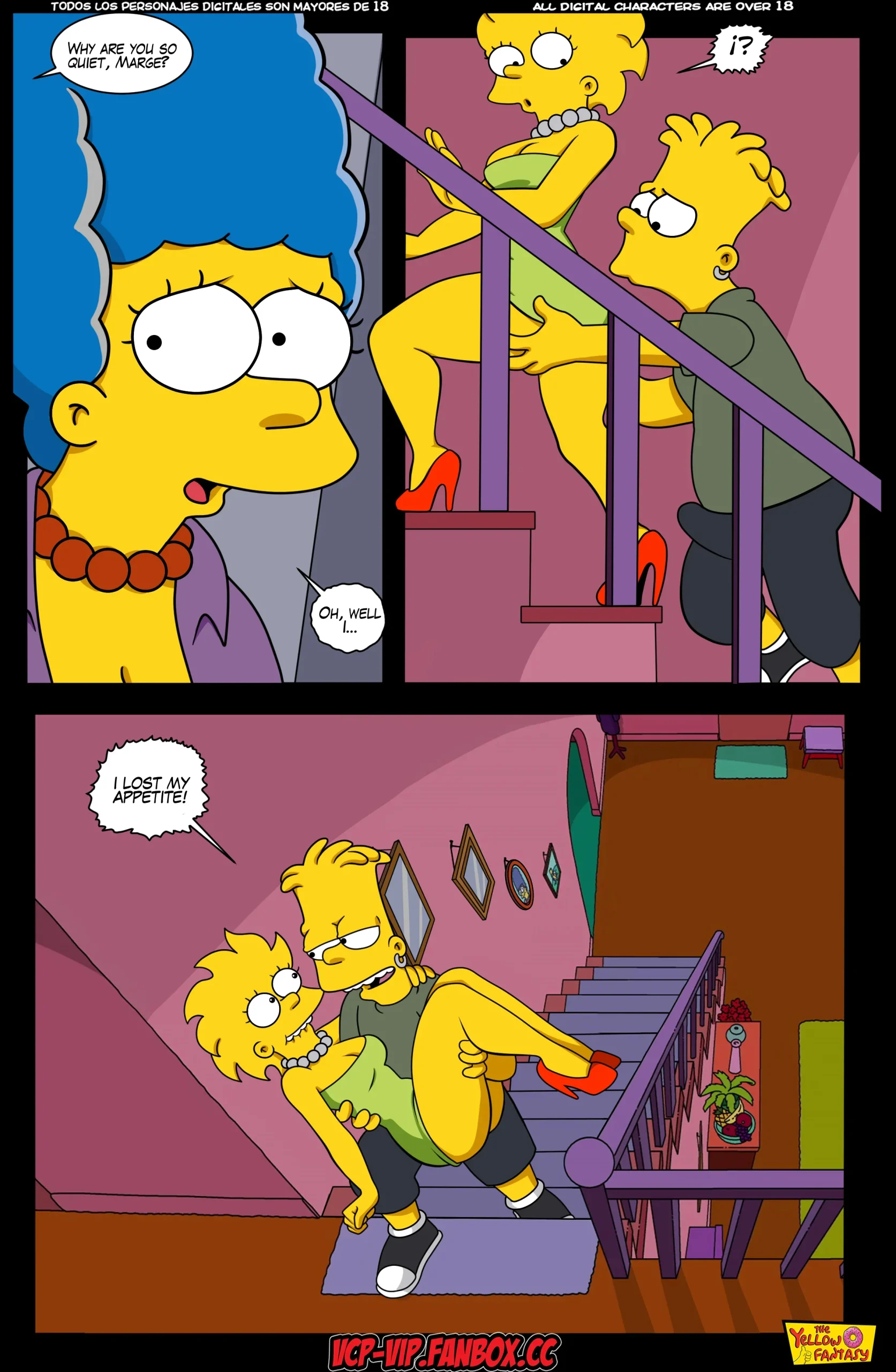 The Yellow Fantasy: Affinity – Simpsons, Affinity – Simpsons, page 38 of 77