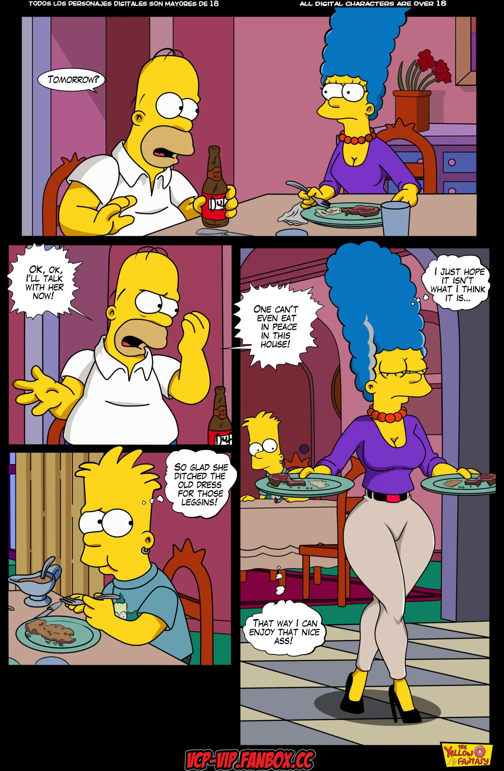 The Yellow Fantasy: Affinity – Simpsons, Affinity – Simpsons, page 5 of 77