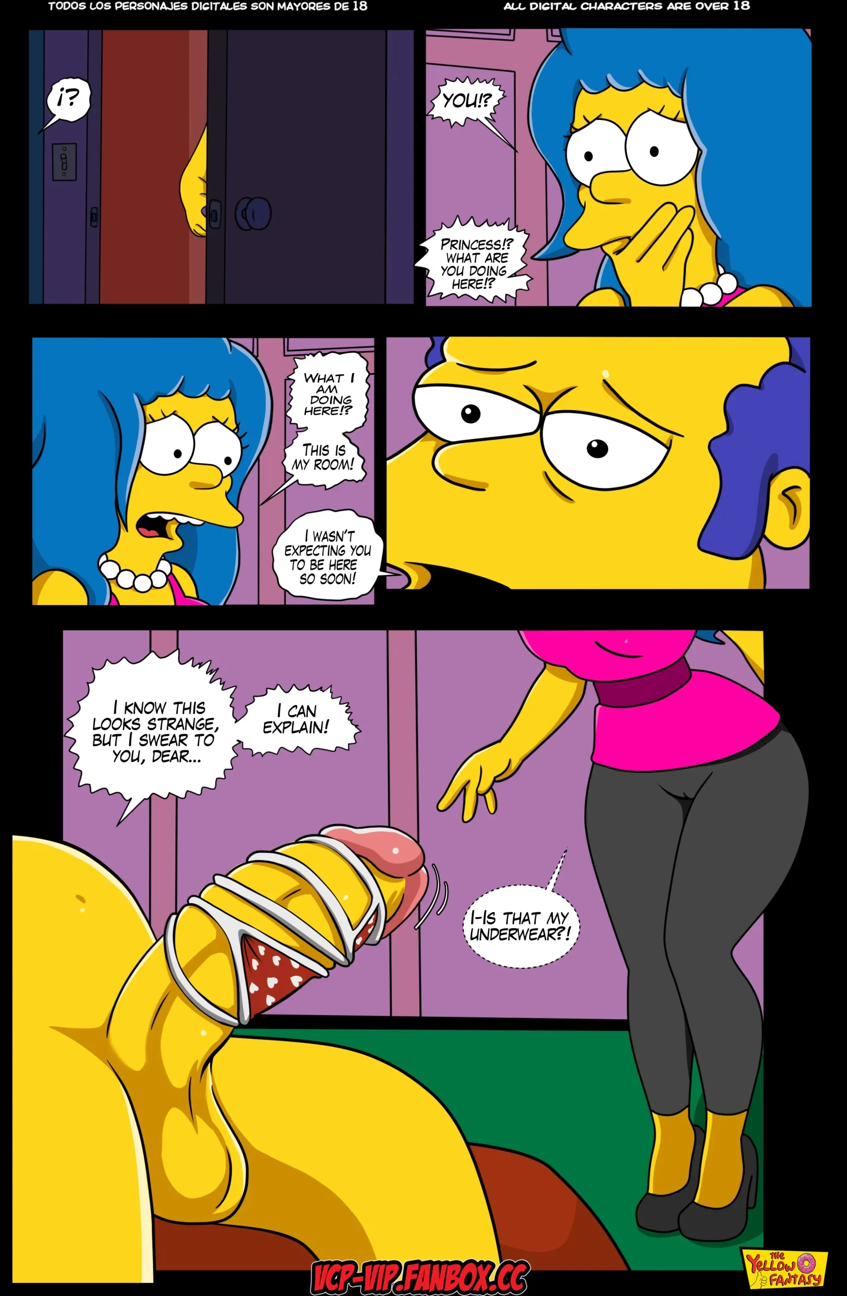 The Yellow Fantasy: Affinity – Simpsons, Affinity – Simpsons, page 41 of 77