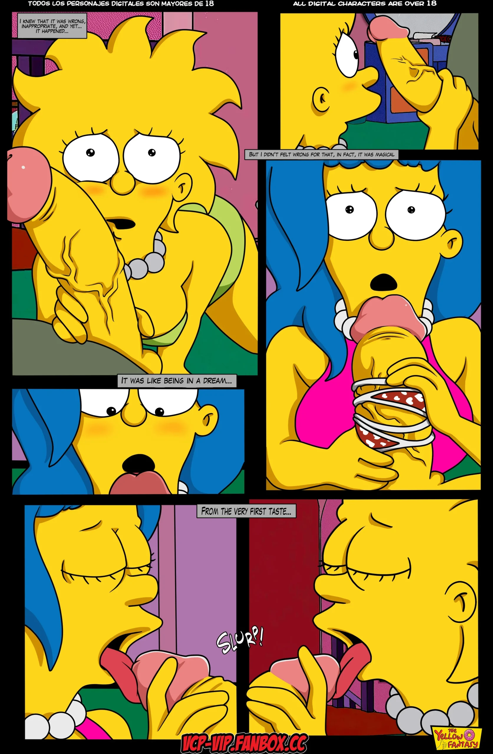 The Yellow Fantasy: Affinity – Simpsons, Affinity – Simpsons, page 42 of 77