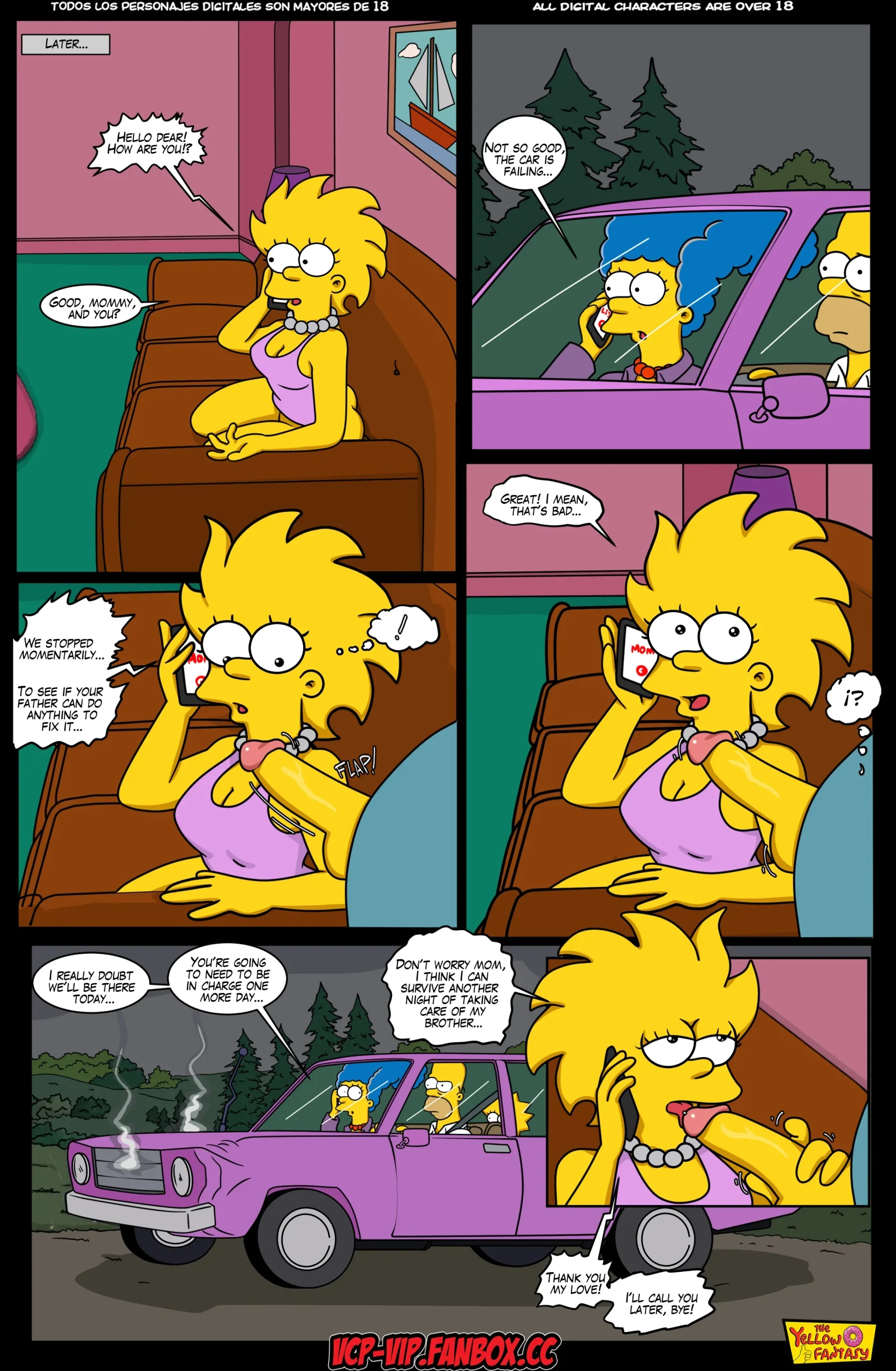 The Yellow Fantasy: Affinity – Simpsons, Affinity – Simpsons, page 59 of 77