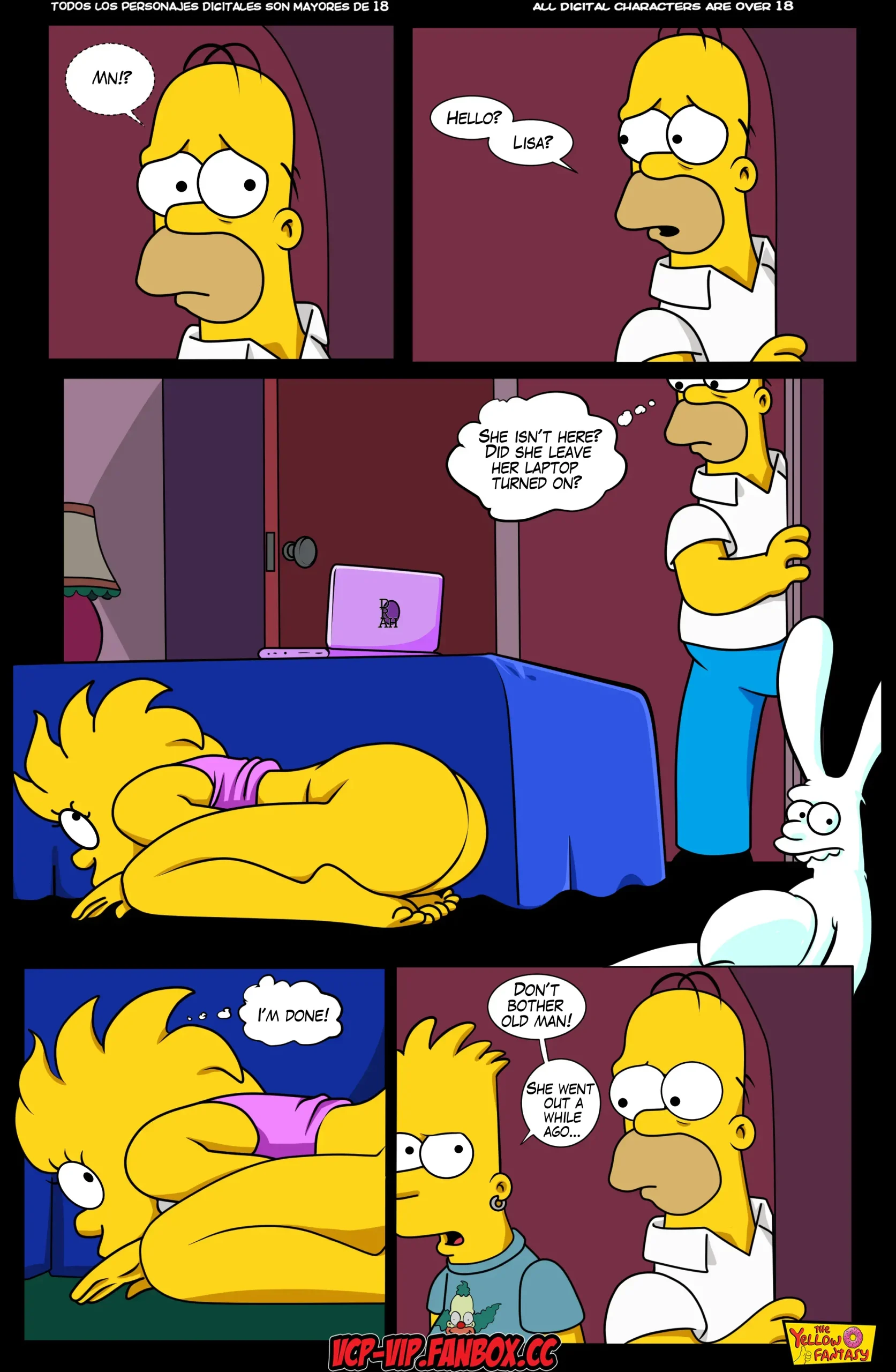 The Yellow Fantasy: Affinity – Simpsons, Affinity – Simpsons, page 7 of 77