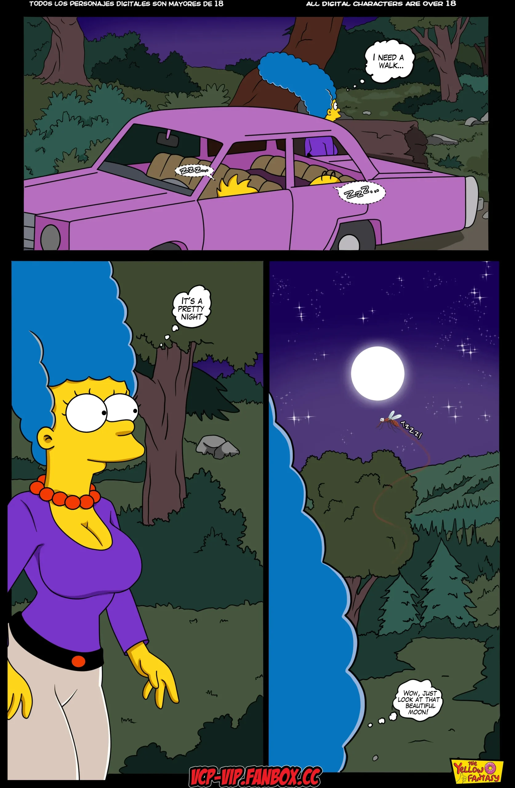 The Yellow Fantasy: Affinity – Simpsons, Affinity – Simpsons, page 62 of 77