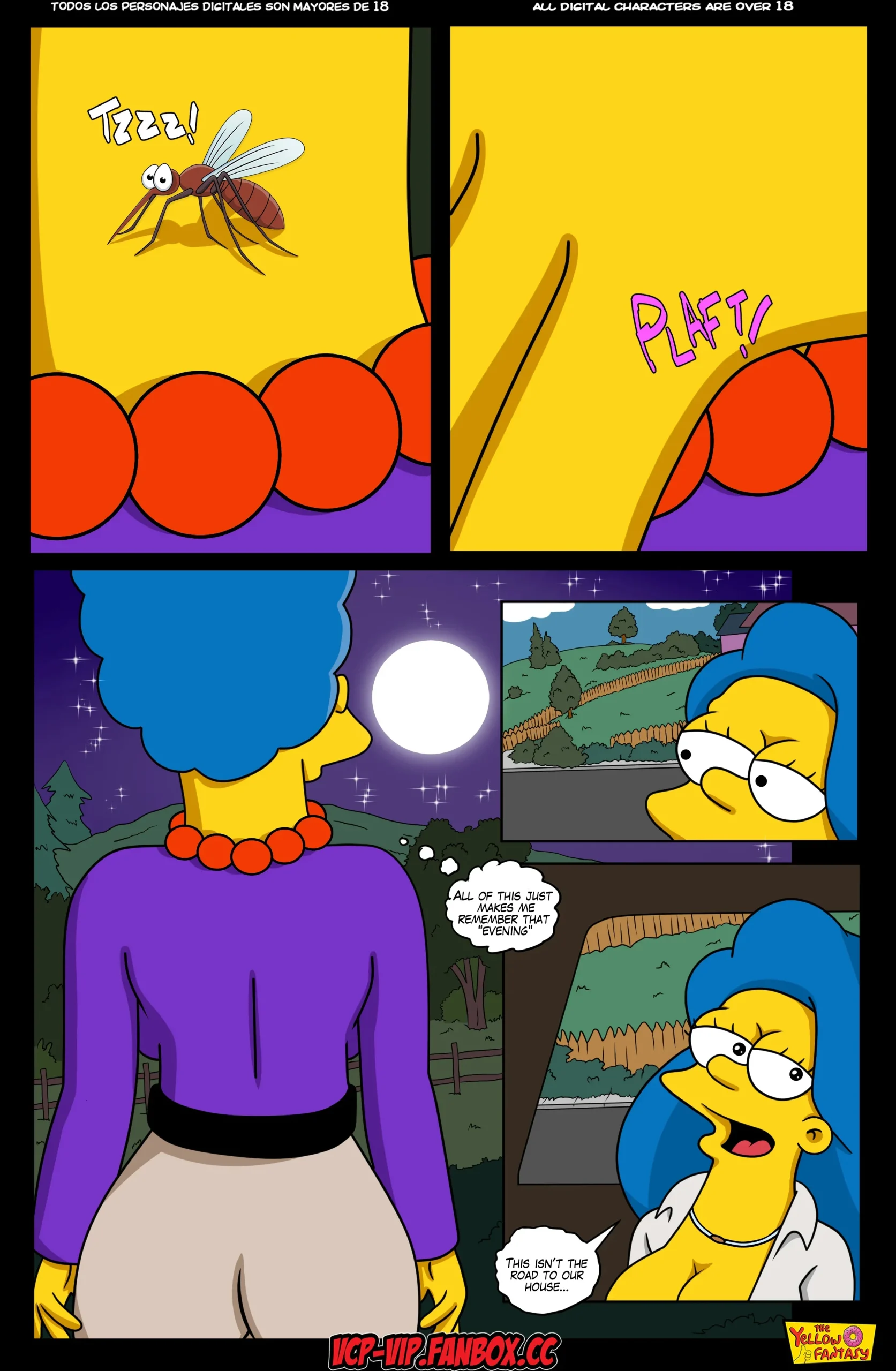 The Yellow Fantasy: Affinity – Simpsons, Affinity – Simpsons, page 63 of 77