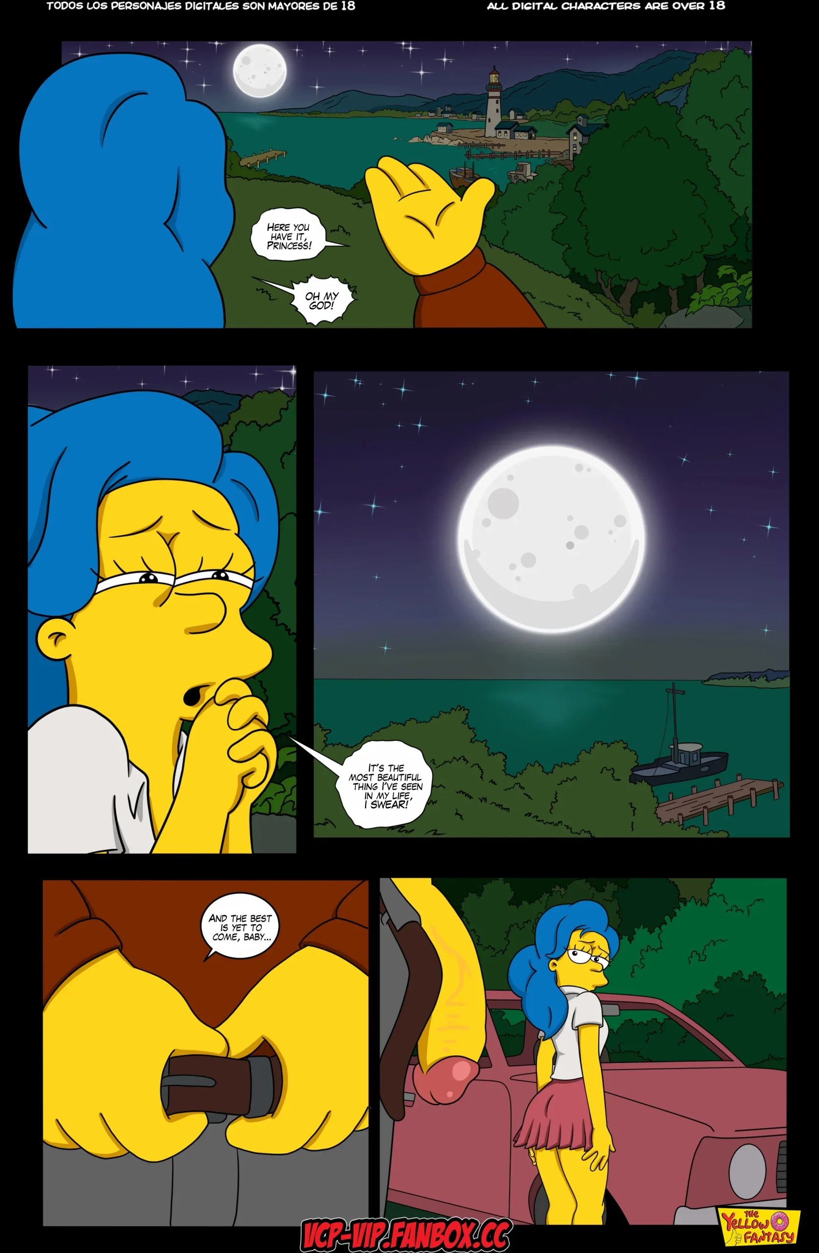The Yellow Fantasy: Affinity – Simpsons, Affinity – Simpsons, page 65 of 77