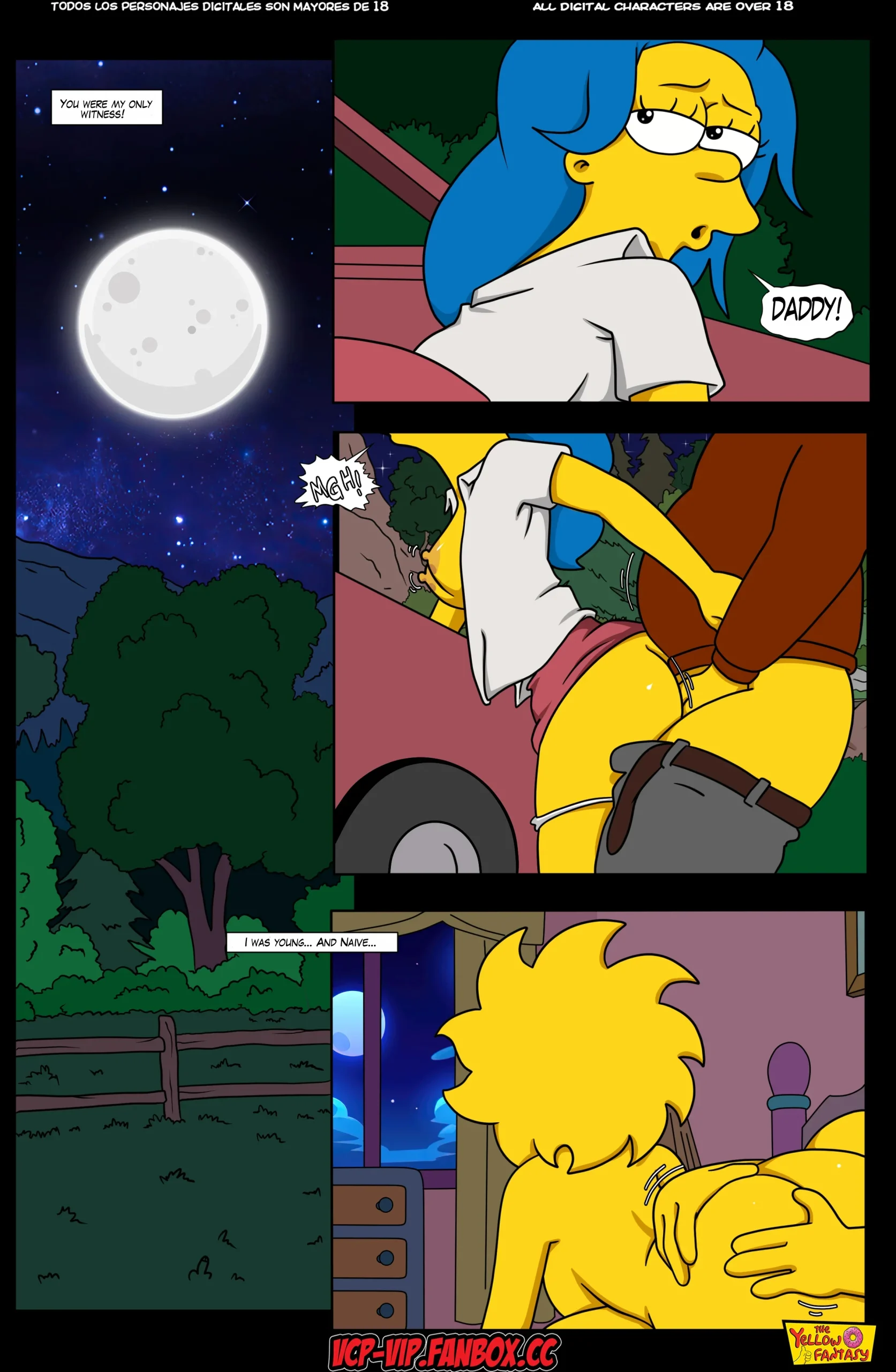 The Yellow Fantasy: Affinity – Simpsons, Affinity – Simpsons, page 66 of 77