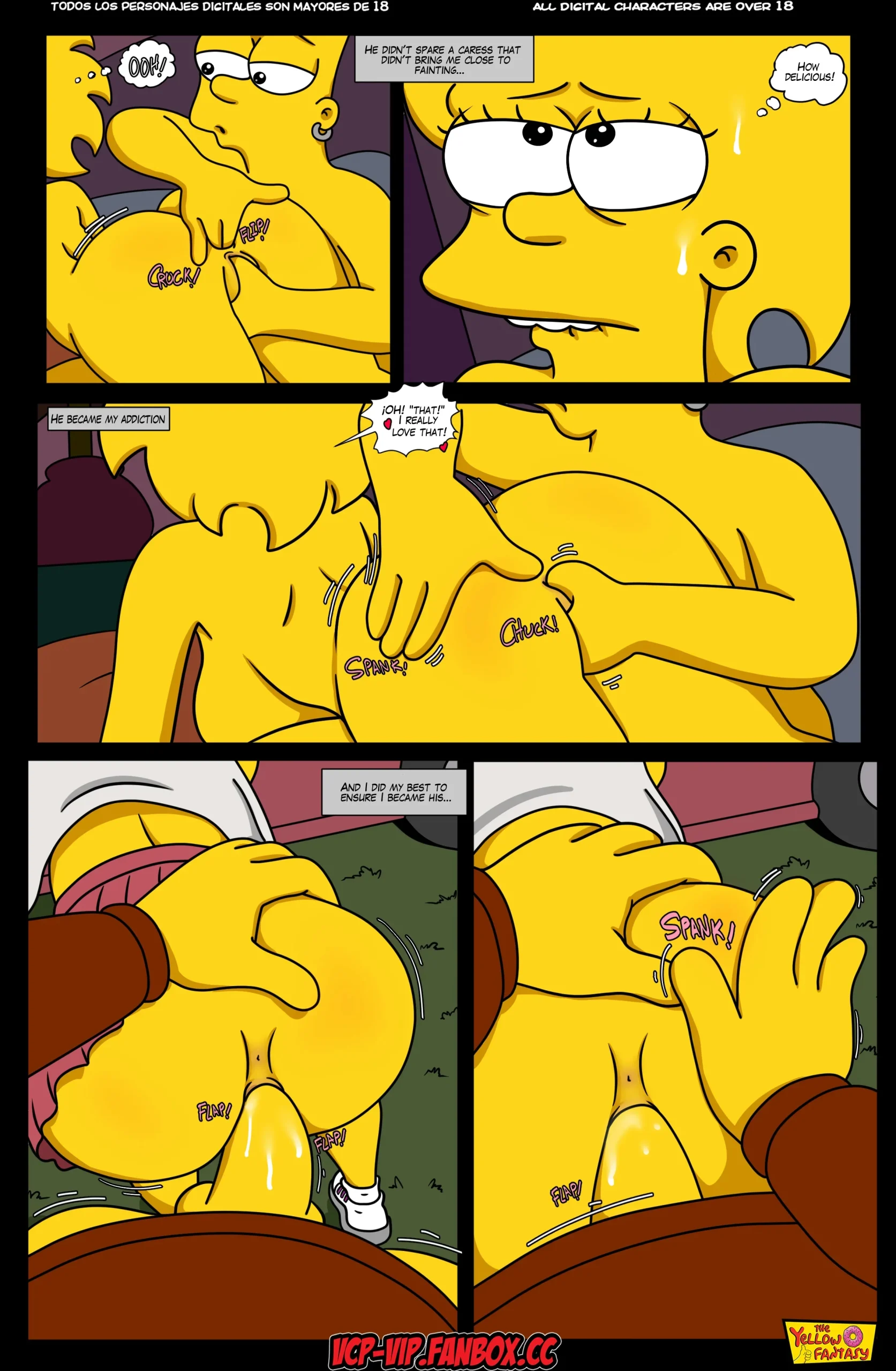 The Yellow Fantasy: Affinity – Simpsons, Affinity – Simpsons, page 69 of 77