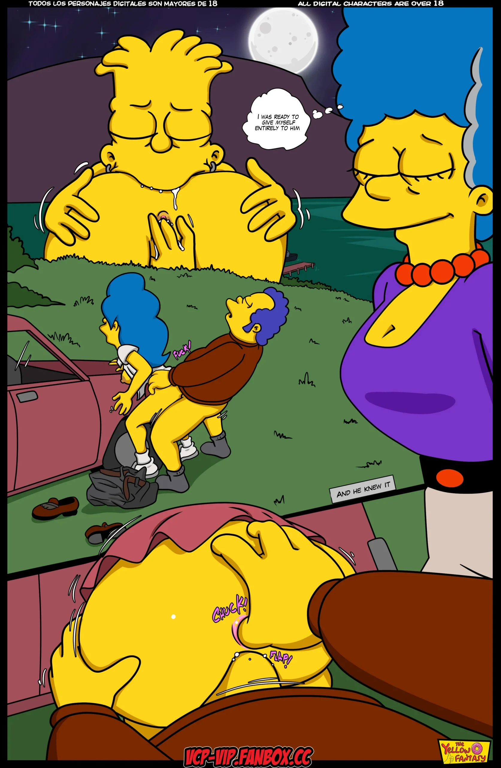 The Yellow Fantasy: Affinity – Simpsons, Affinity – Simpsons, page 70 of 77