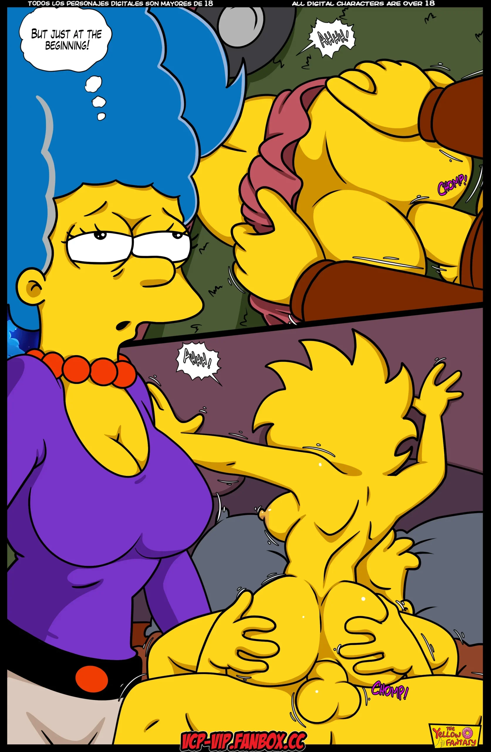 The Yellow Fantasy: Affinity – Simpsons, Affinity – Simpsons, page 73 of 77