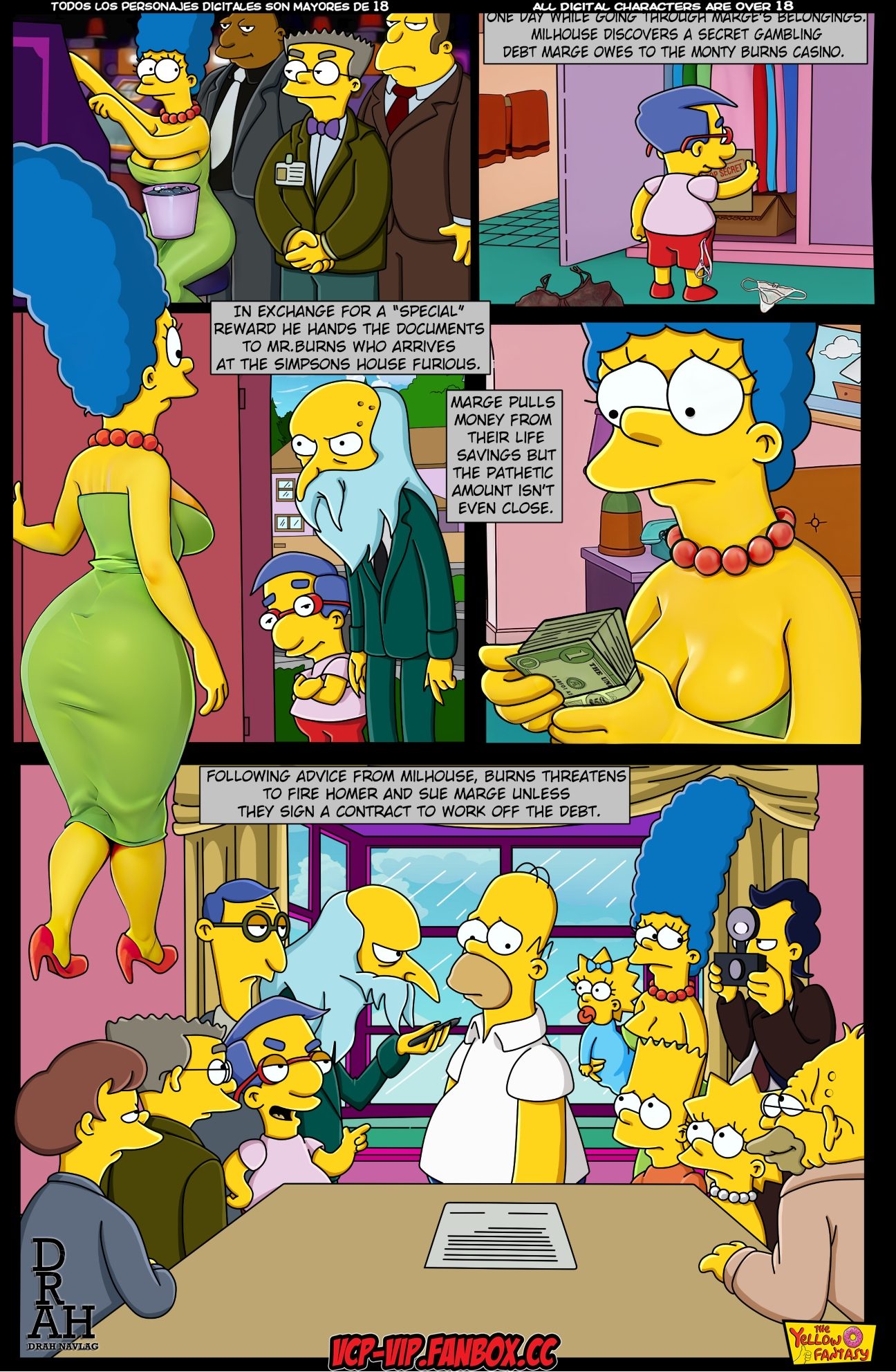 The Yellow Fantasy: The House Always Wins, The House Always Wins, page 2 of 19