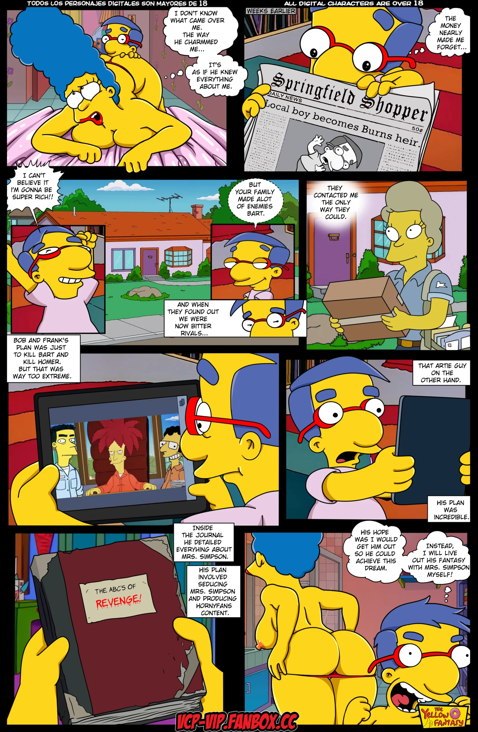 The Yellow Fantasy: The House Always Wins, The House Always Wins, page 15 of 19