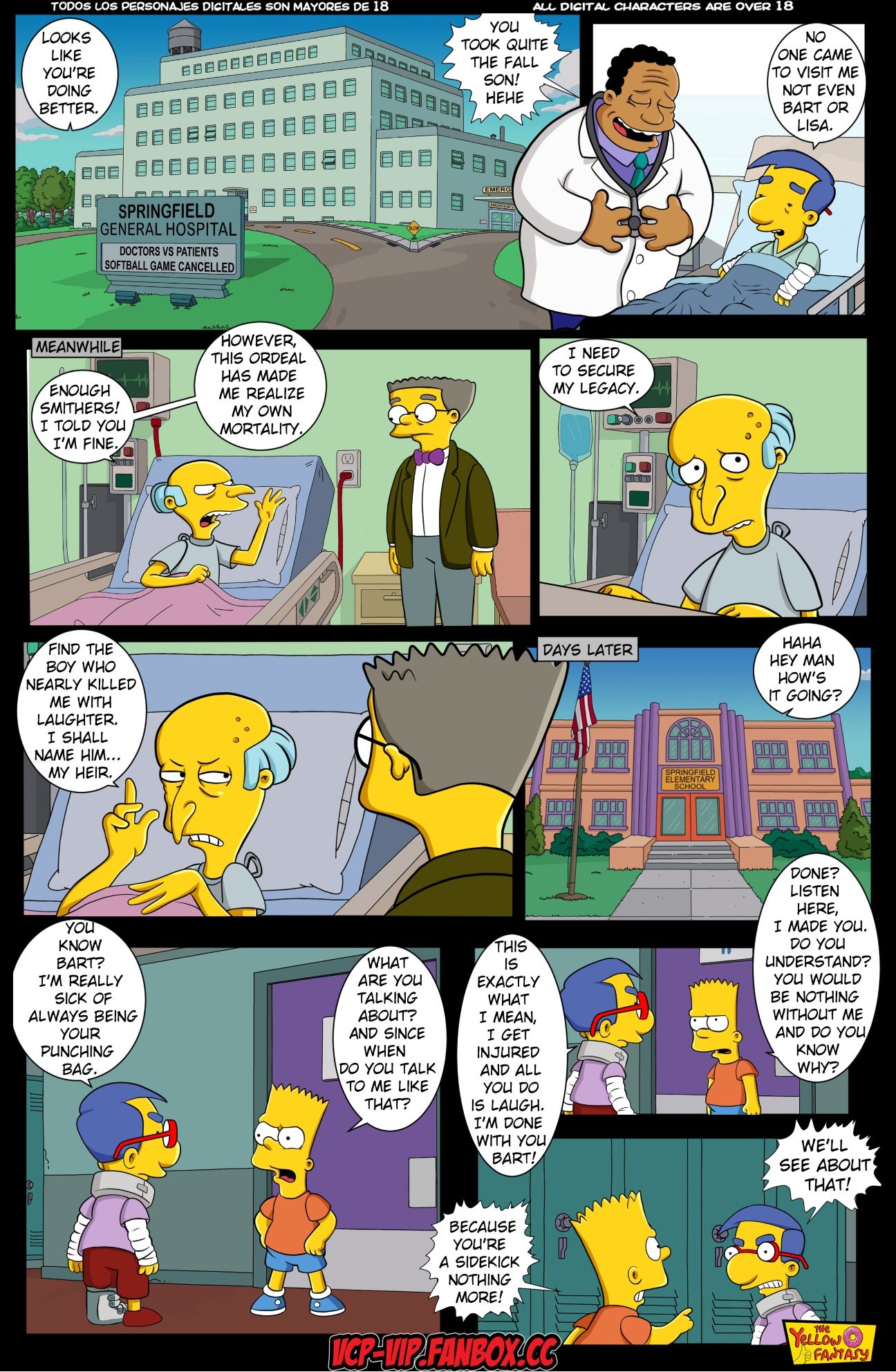 The Yellow Fantasy: The House Always Wins, The House Always Wins, page 7 of 19