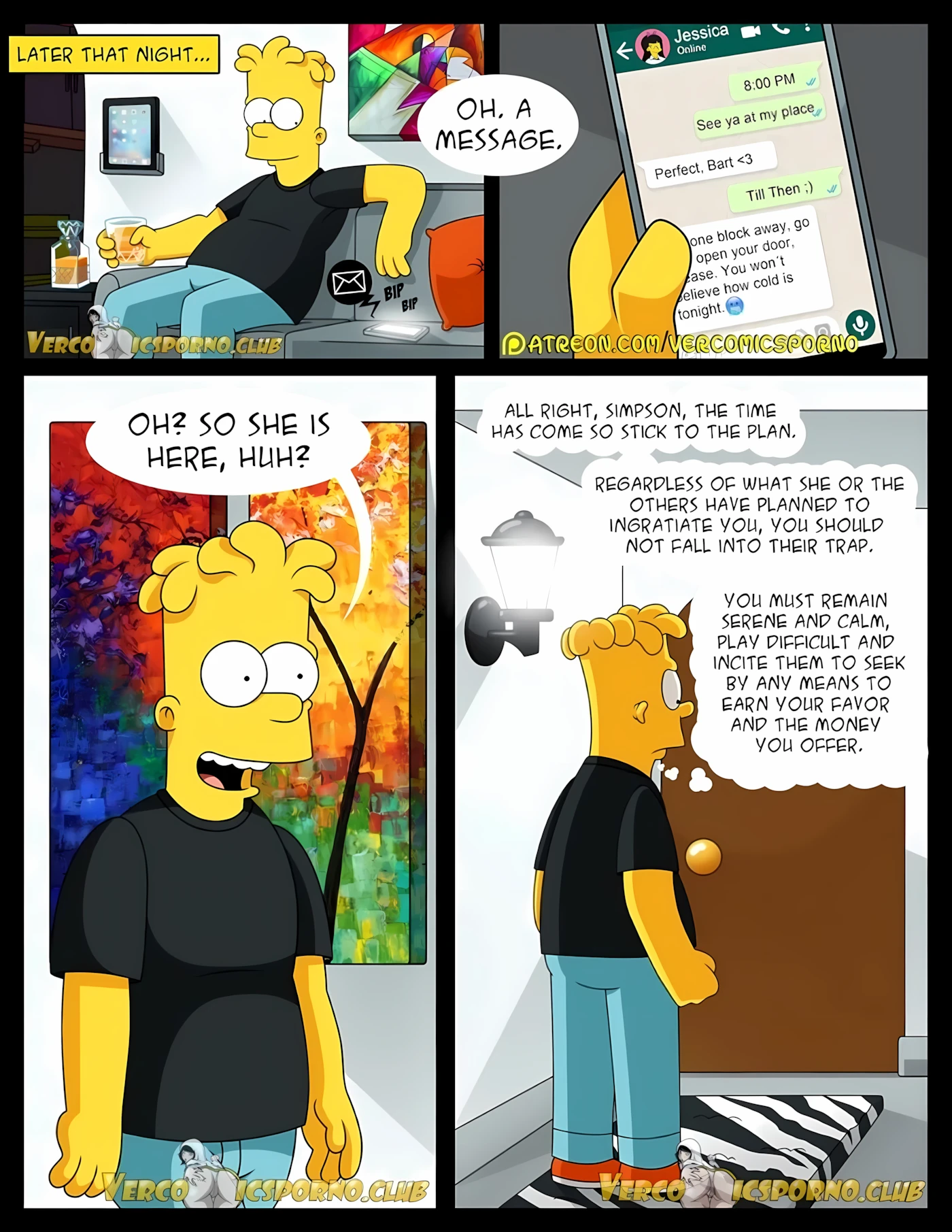 There’s No Sex Without EX (The Simpsons), 1 . There's No Sex Without EX [Milky Bunny], page 14 of 51