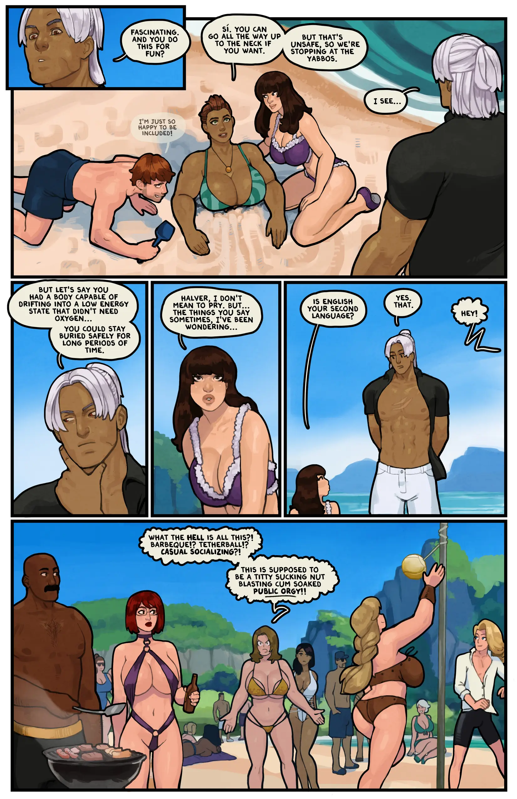 This Romantic World [Reinbach], 11 . This Romantic World - Wet Wild Rumble, page 17 of 55