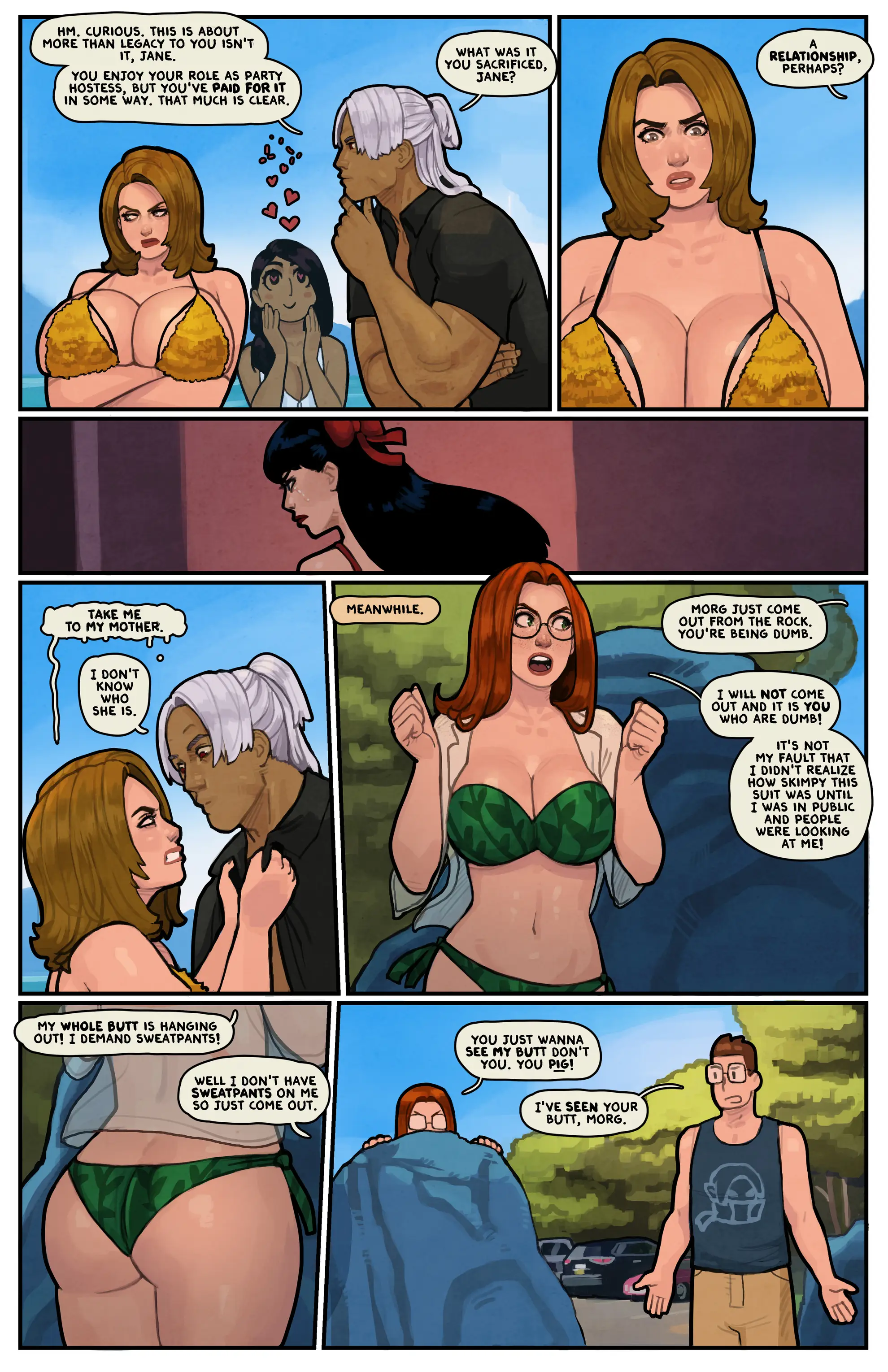 This Romantic World [Reinbach], 11 . This Romantic World - Wet Wild Rumble, page 19 of 55