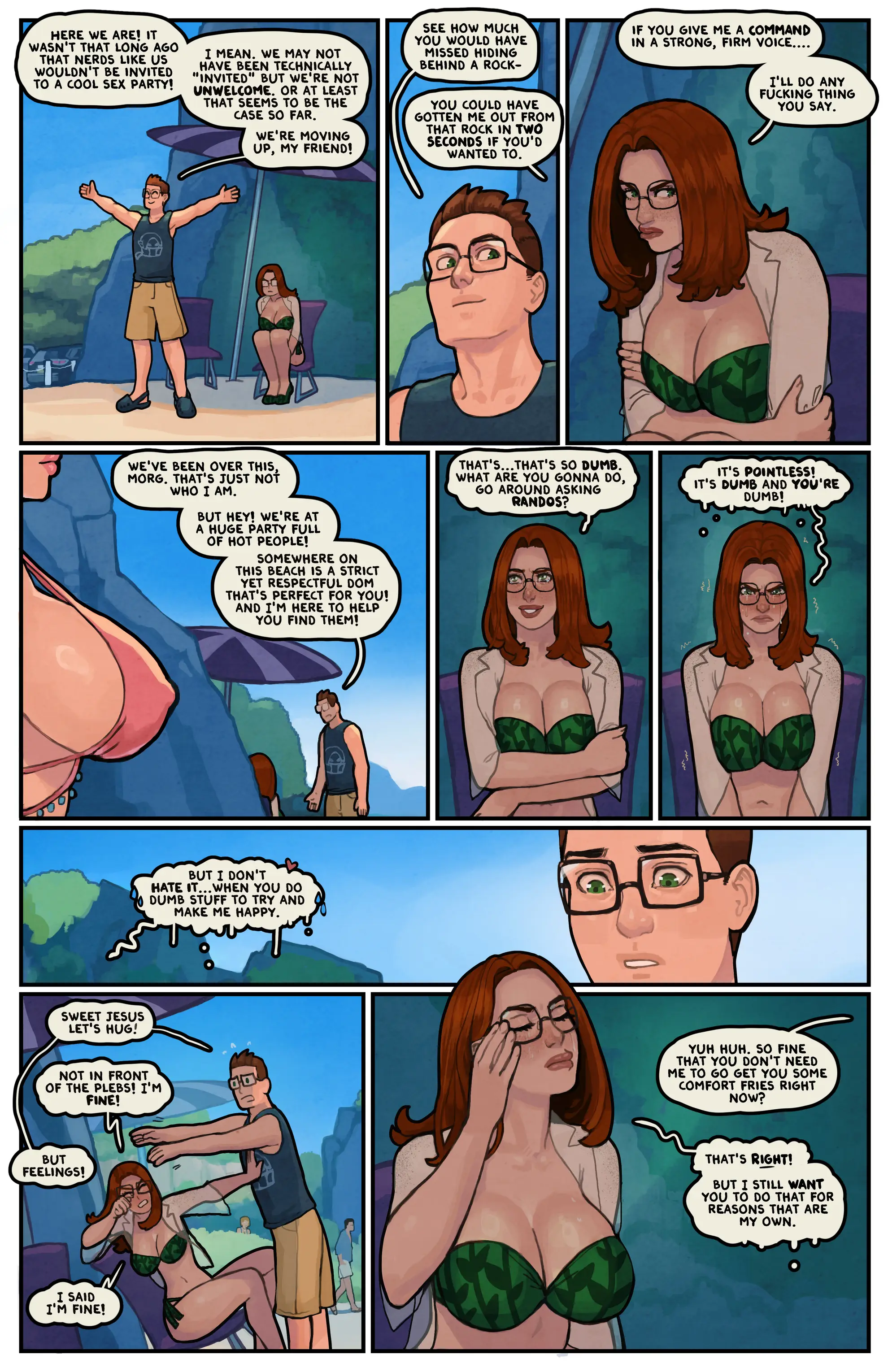 This Romantic World [Reinbach], 11 . This Romantic World - Wet Wild Rumble, page 20 of 55