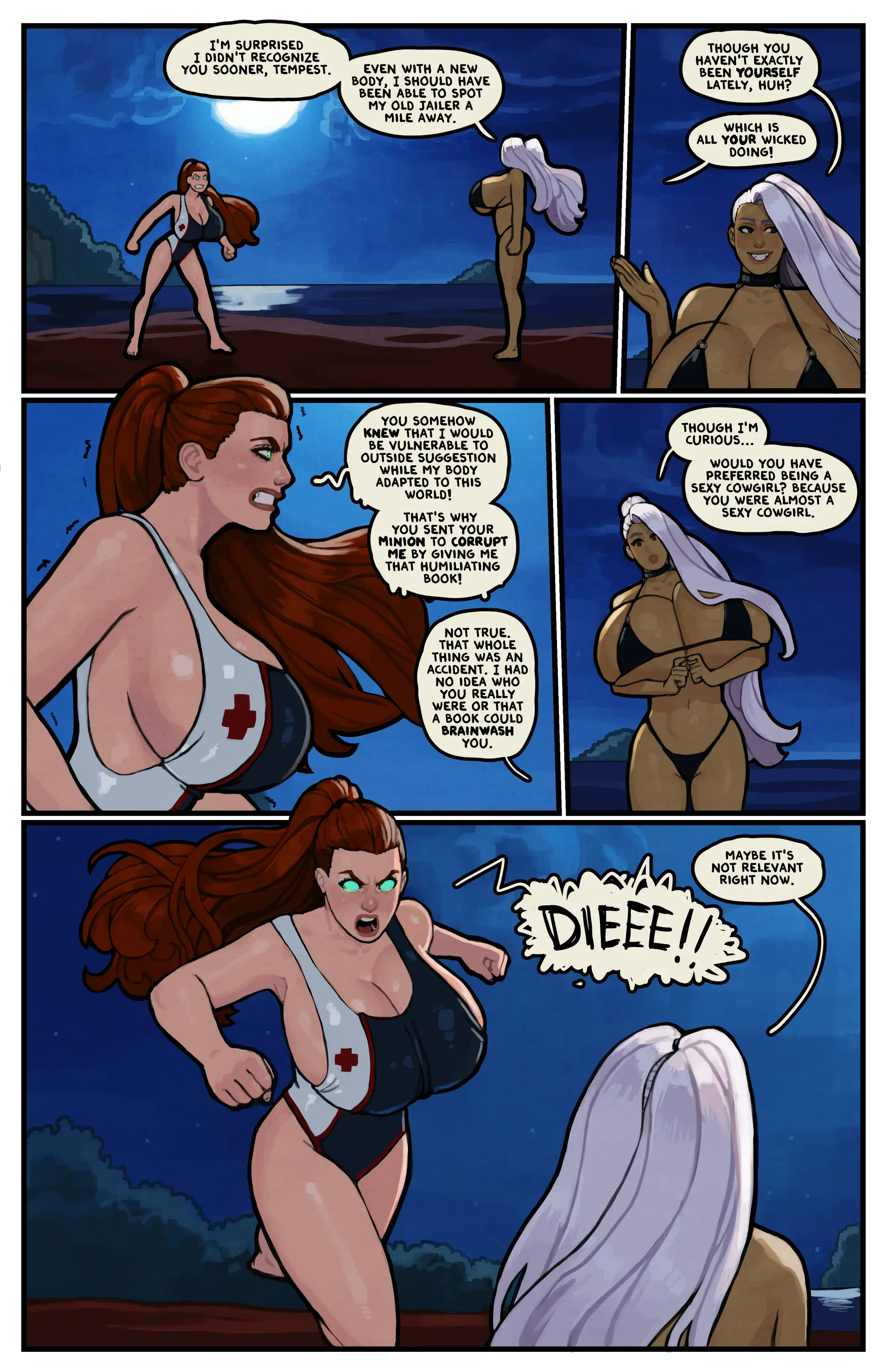 This Romantic World [Reinbach], 11 . This Romantic World - Wet Wild Rumble, page 3 of 55
