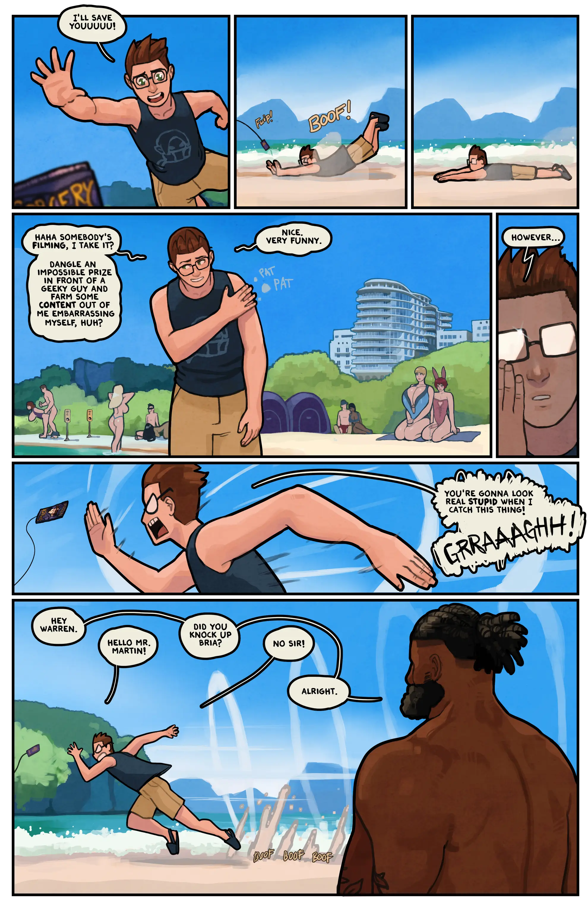 This Romantic World [Reinbach], 11 . This Romantic World - Wet Wild Rumble, page 22 of 55