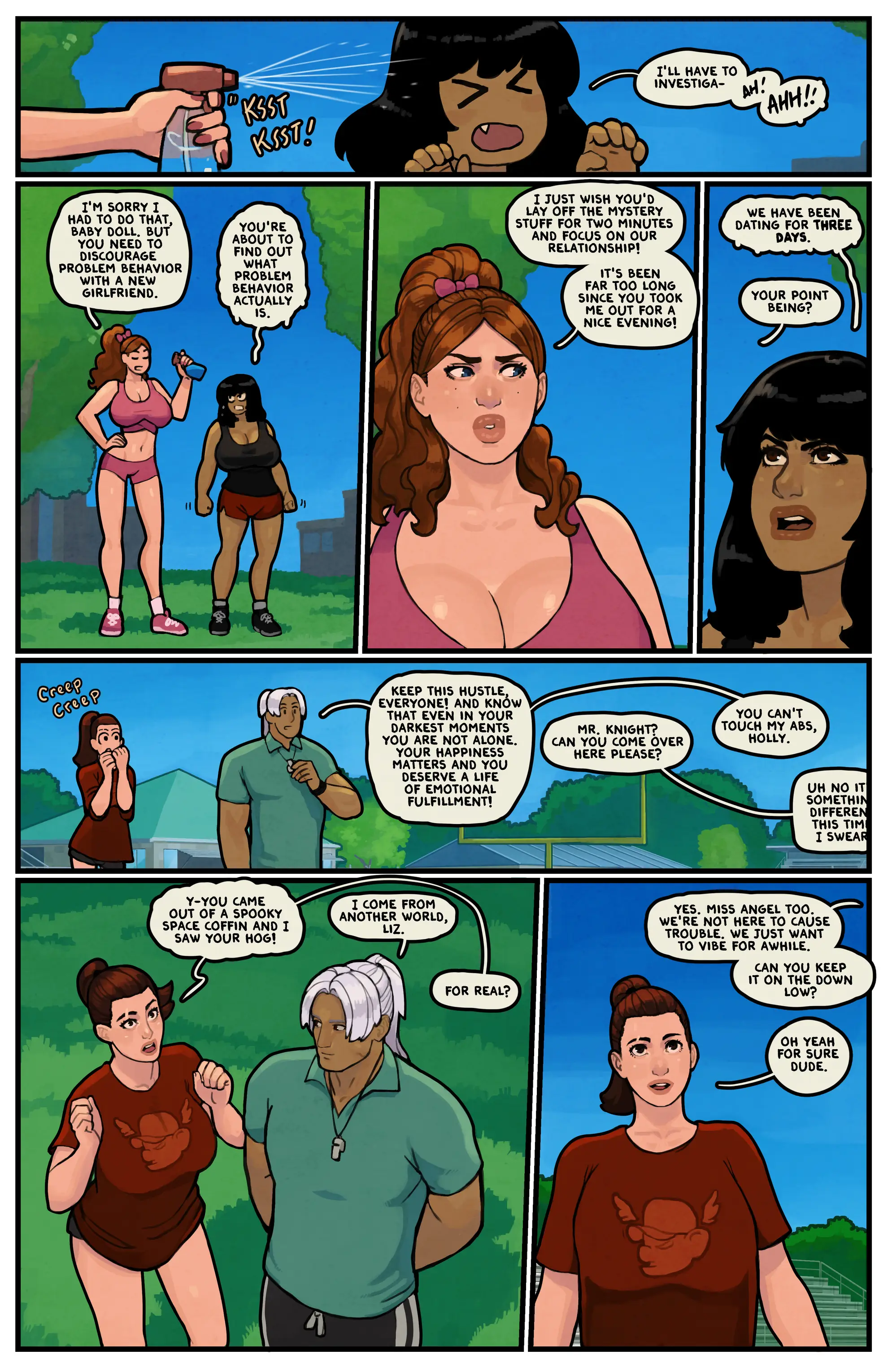 This Romantic World [Reinbach], 10 . This Romantic World - Beach Party, page 60 of 64