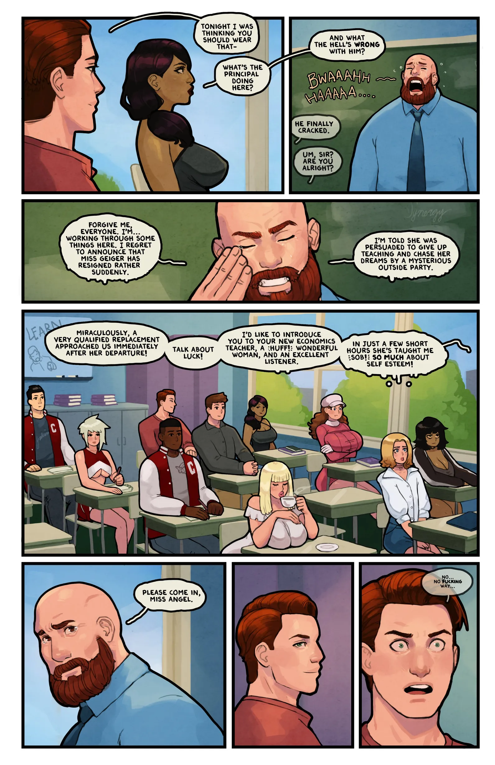 This Romantic World [Reinbach], 10 . This Romantic World - Beach Party, page 10 of 64