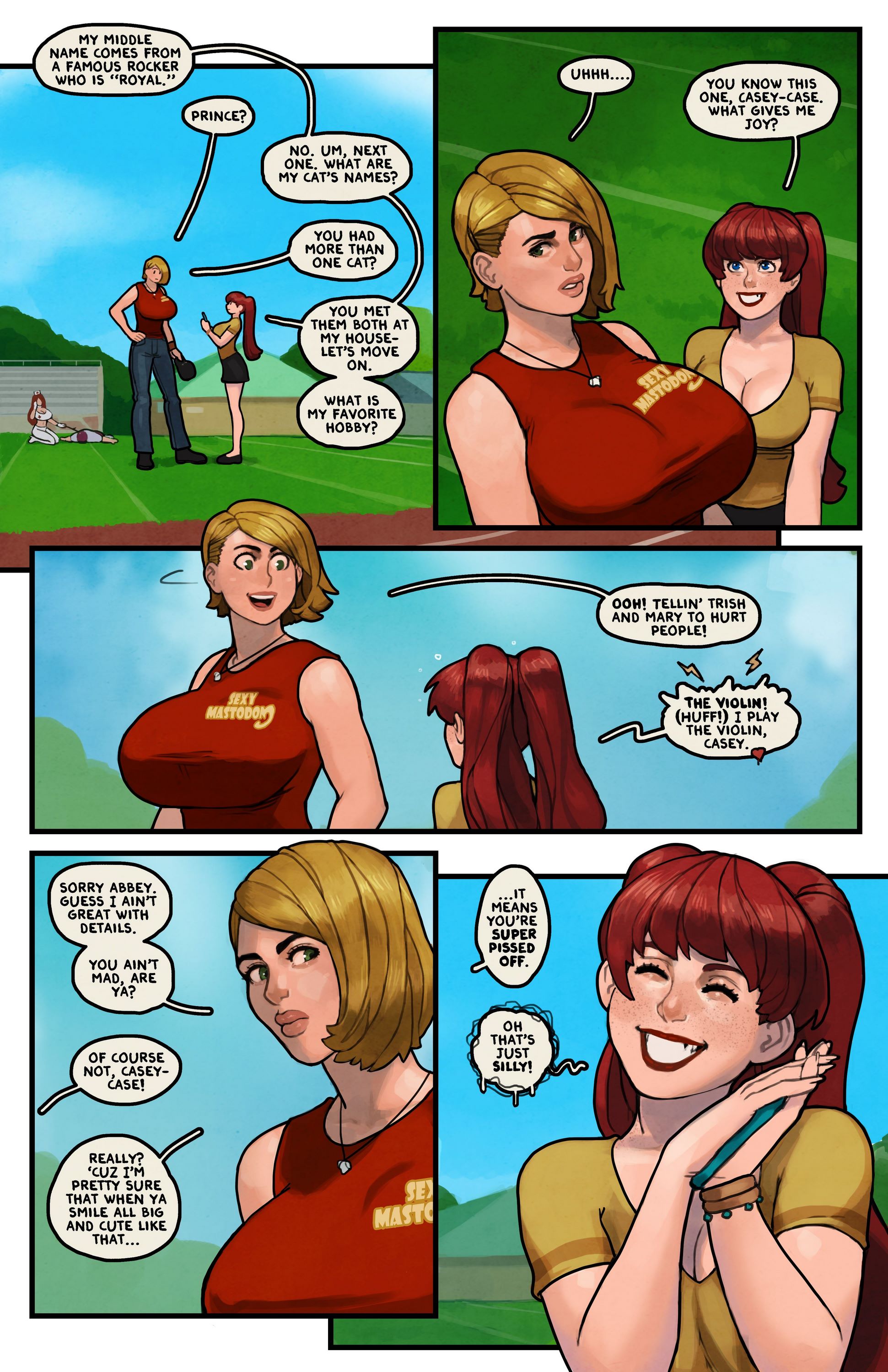 This Romantic World [Reinbach], 7. This Romantic World - Physically Active 7, page 8 of 43