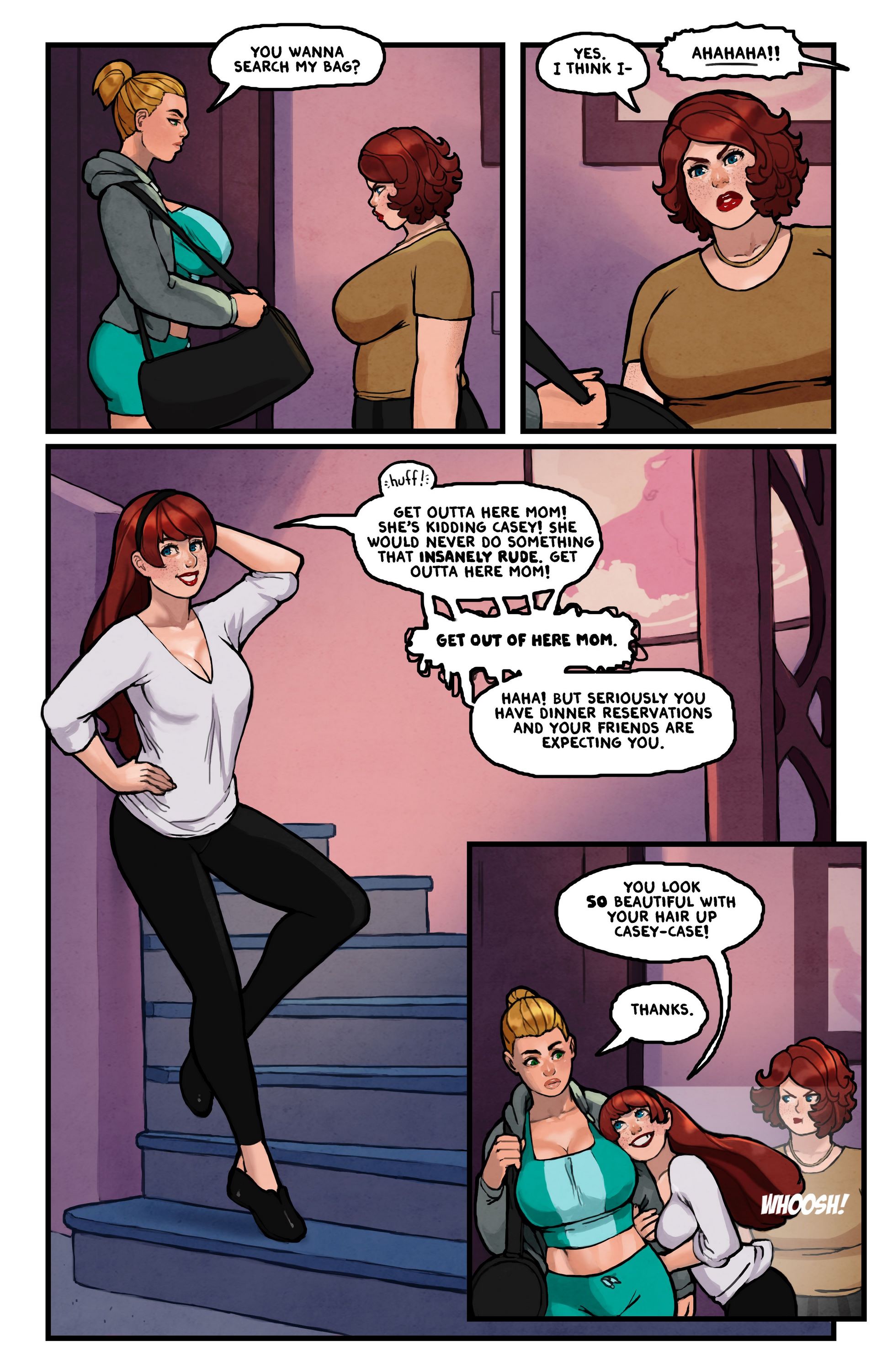 This Romantic World [Reinbach], 5. This Romantic World - The Sleepover 5, page 22 of 38