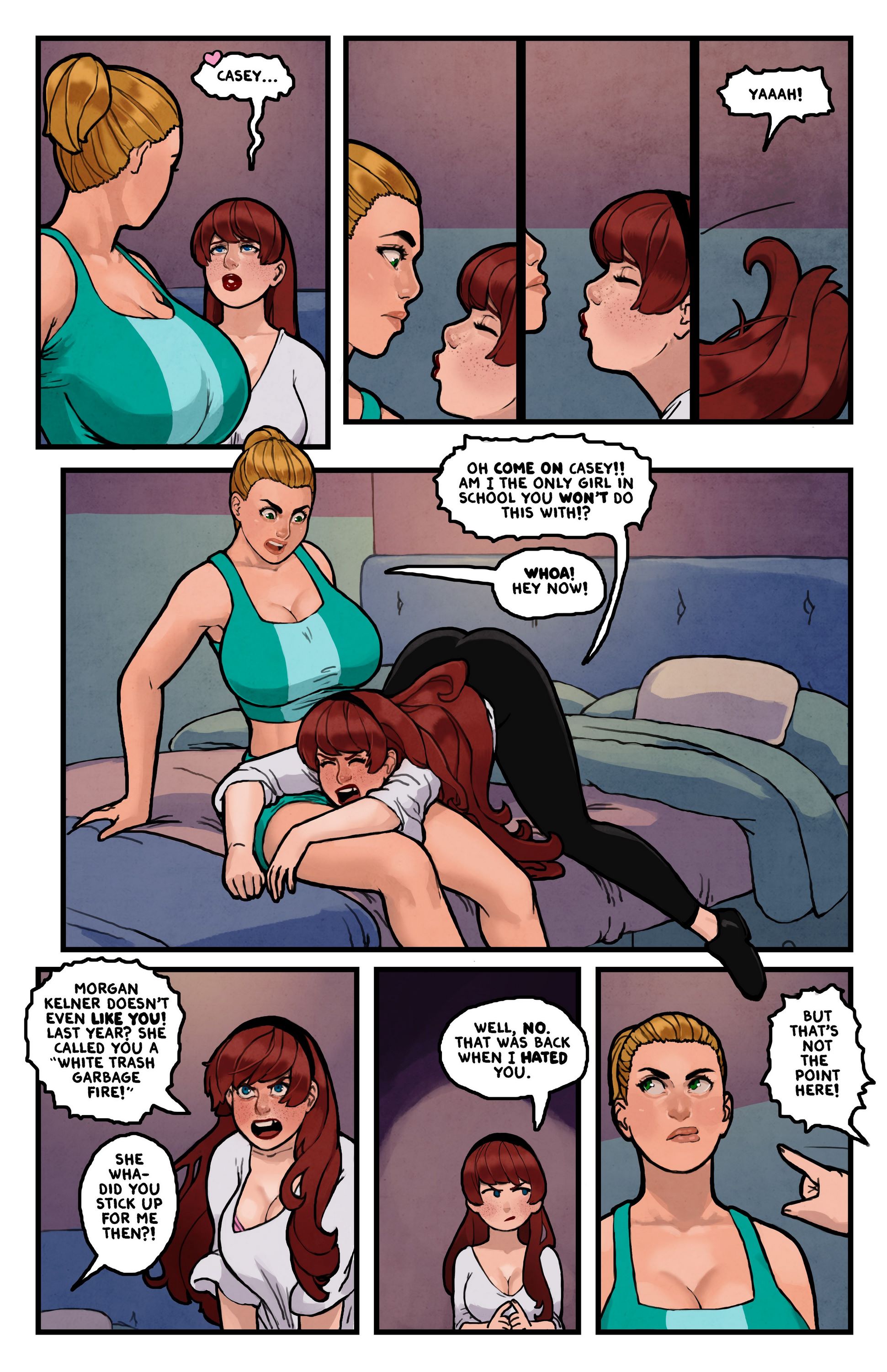 This Romantic World [Reinbach], 5. This Romantic World - The Sleepover 5, page 24 of 38
