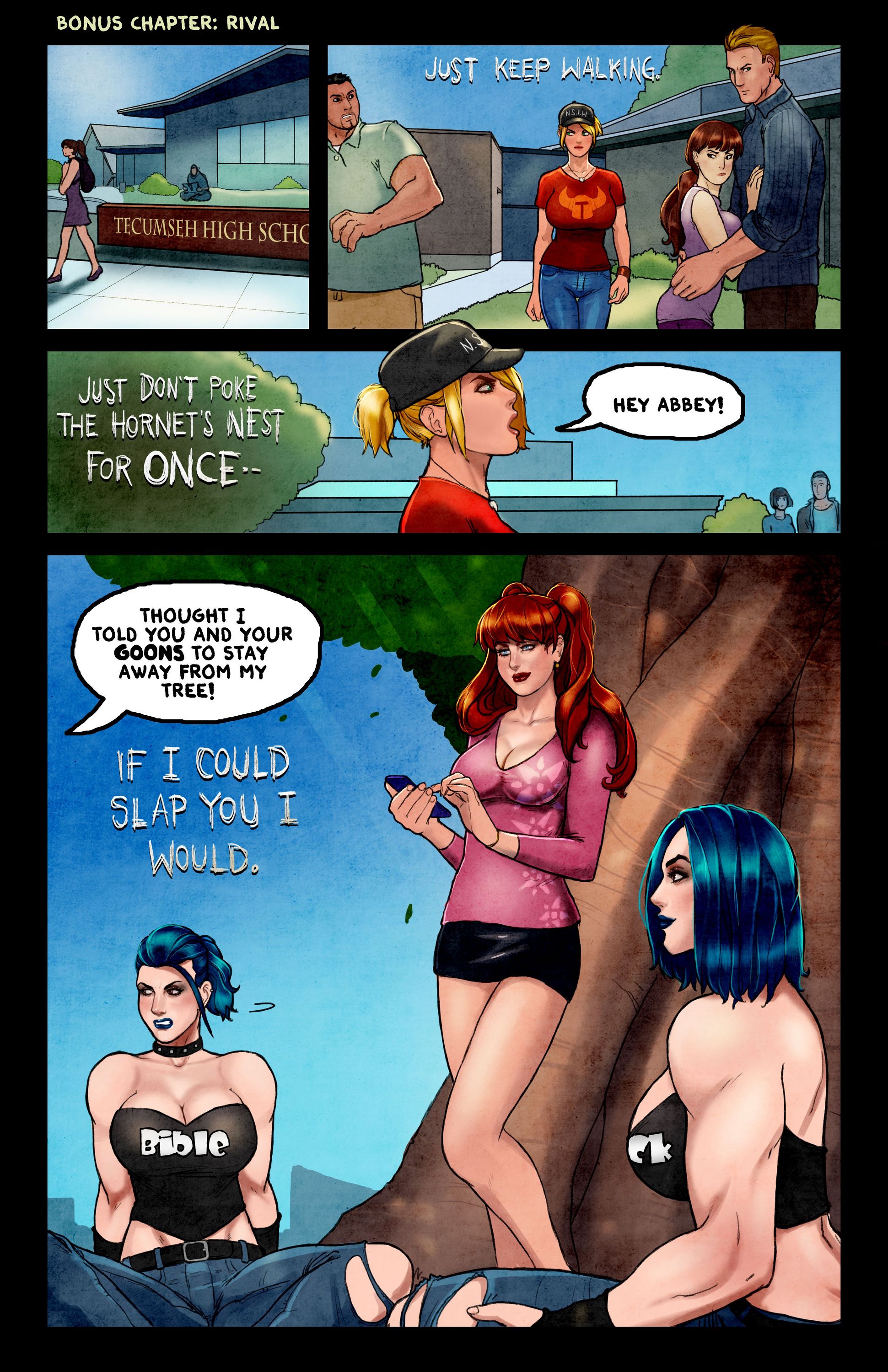 This Romantic World [Reinbach], 5. This Romantic World - The Sleepover 5, page 35 of 38