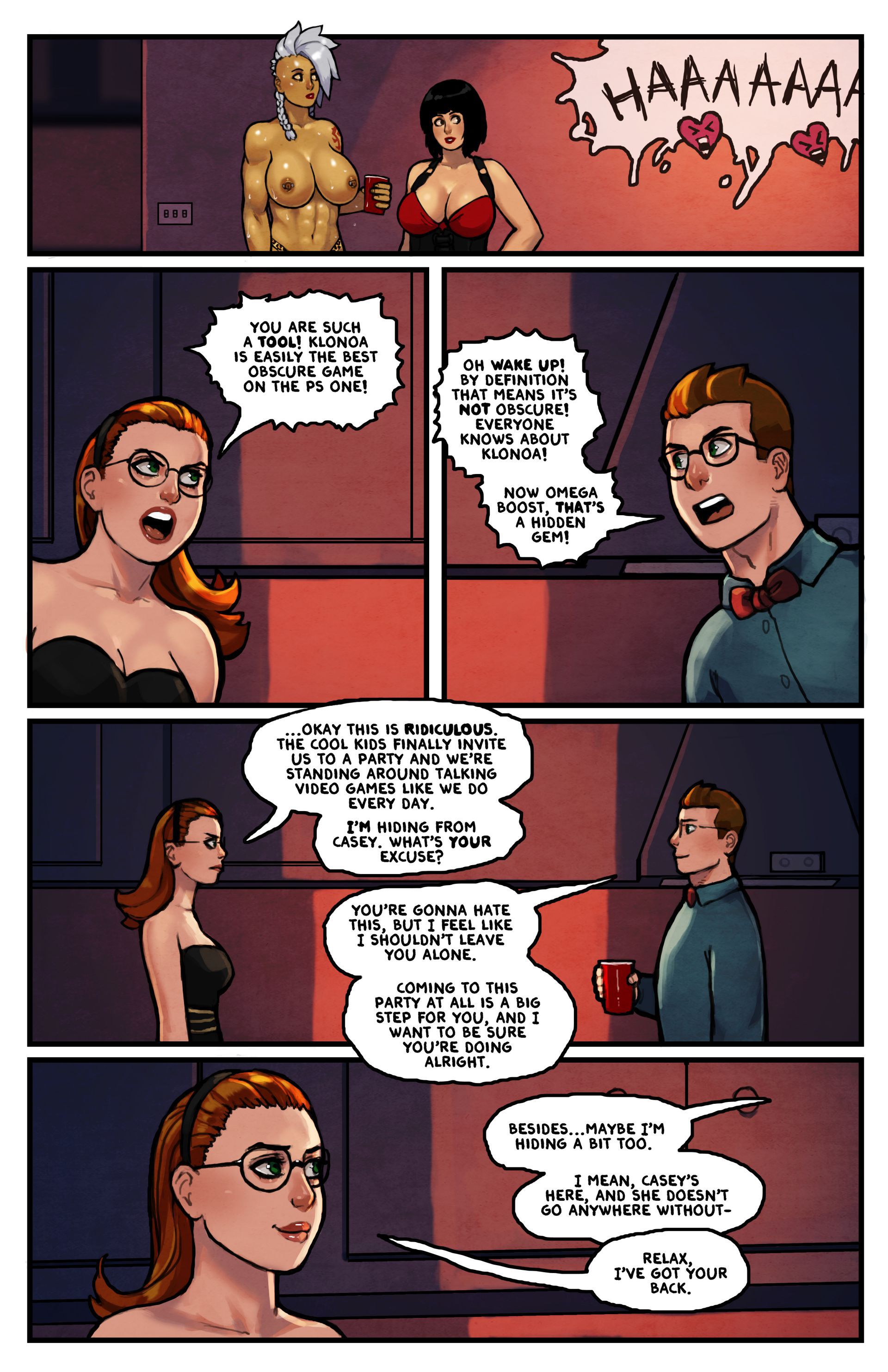This Romantic World [Reinbach], 3. This Romantic World - The Party 3, page 18 of 37