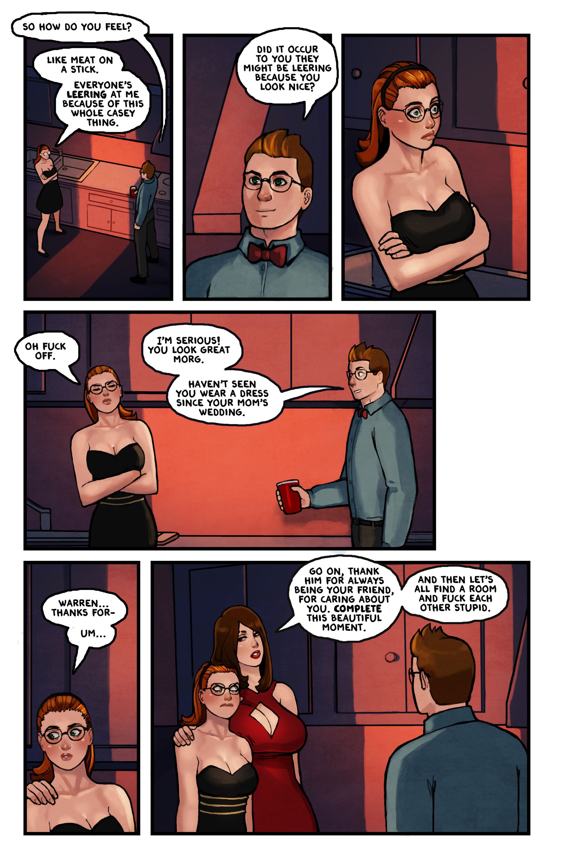 This Romantic World [Reinbach], 3. This Romantic World - The Party 3, page 19 of 37