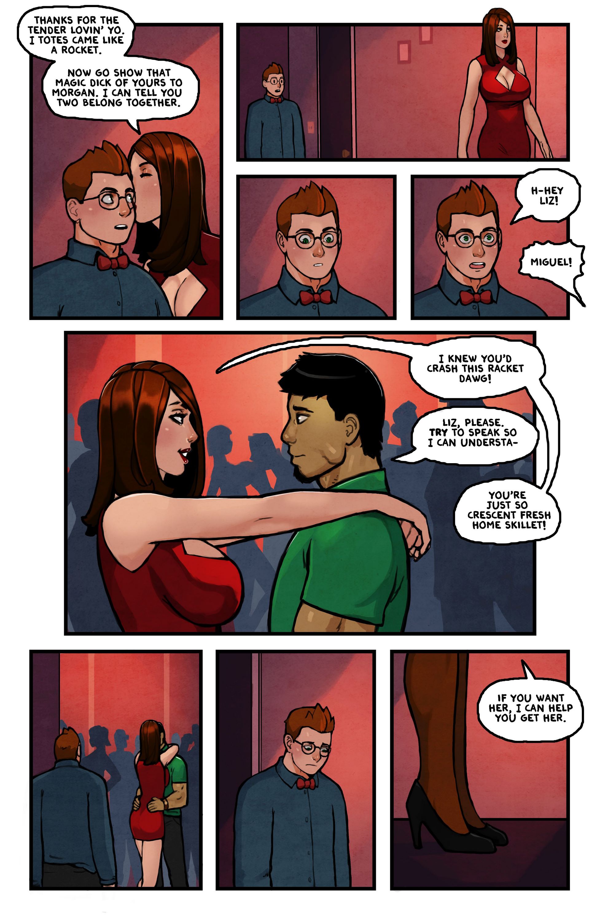 This Romantic World [Reinbach], 3. This Romantic World - The Party 3, page 34 of 37