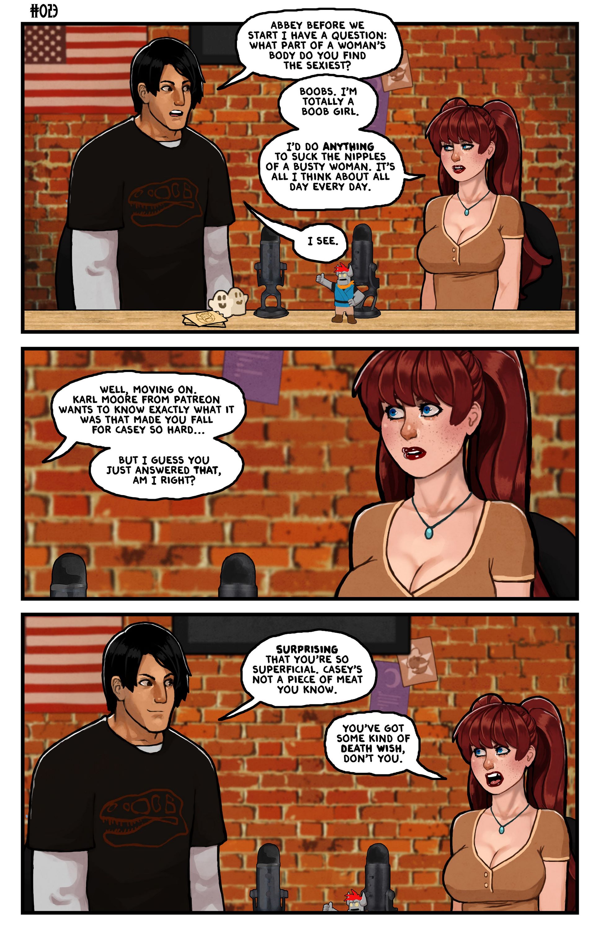 This Romantic World [Reinbach], 0. This Romantic World - Strips, page 23 of 57