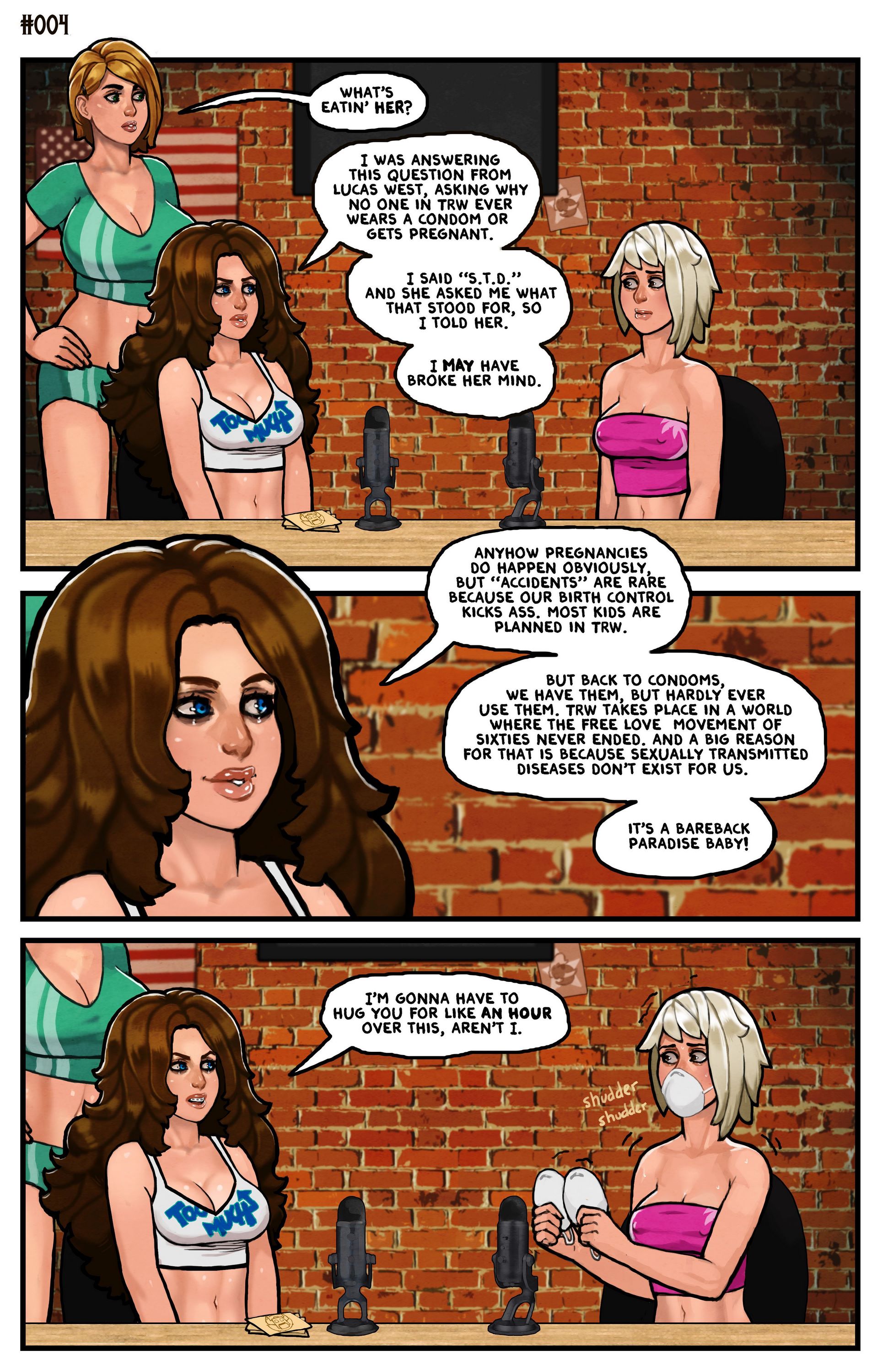 This Romantic World [Reinbach], 0. This Romantic World - Strips, page 4 of 57