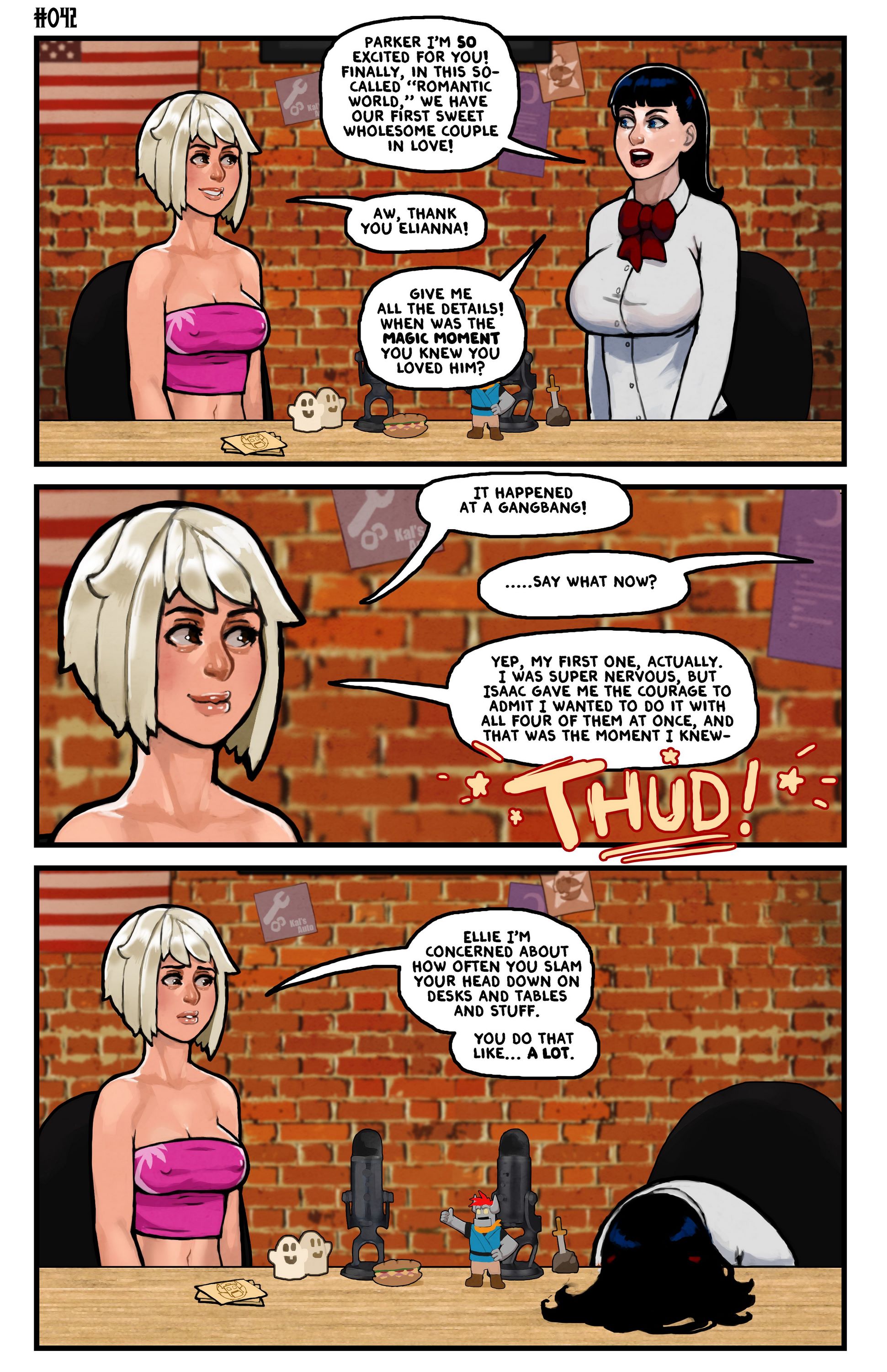 This Romantic World [Reinbach], 0. This Romantic World - Strips, page 42 of 57
