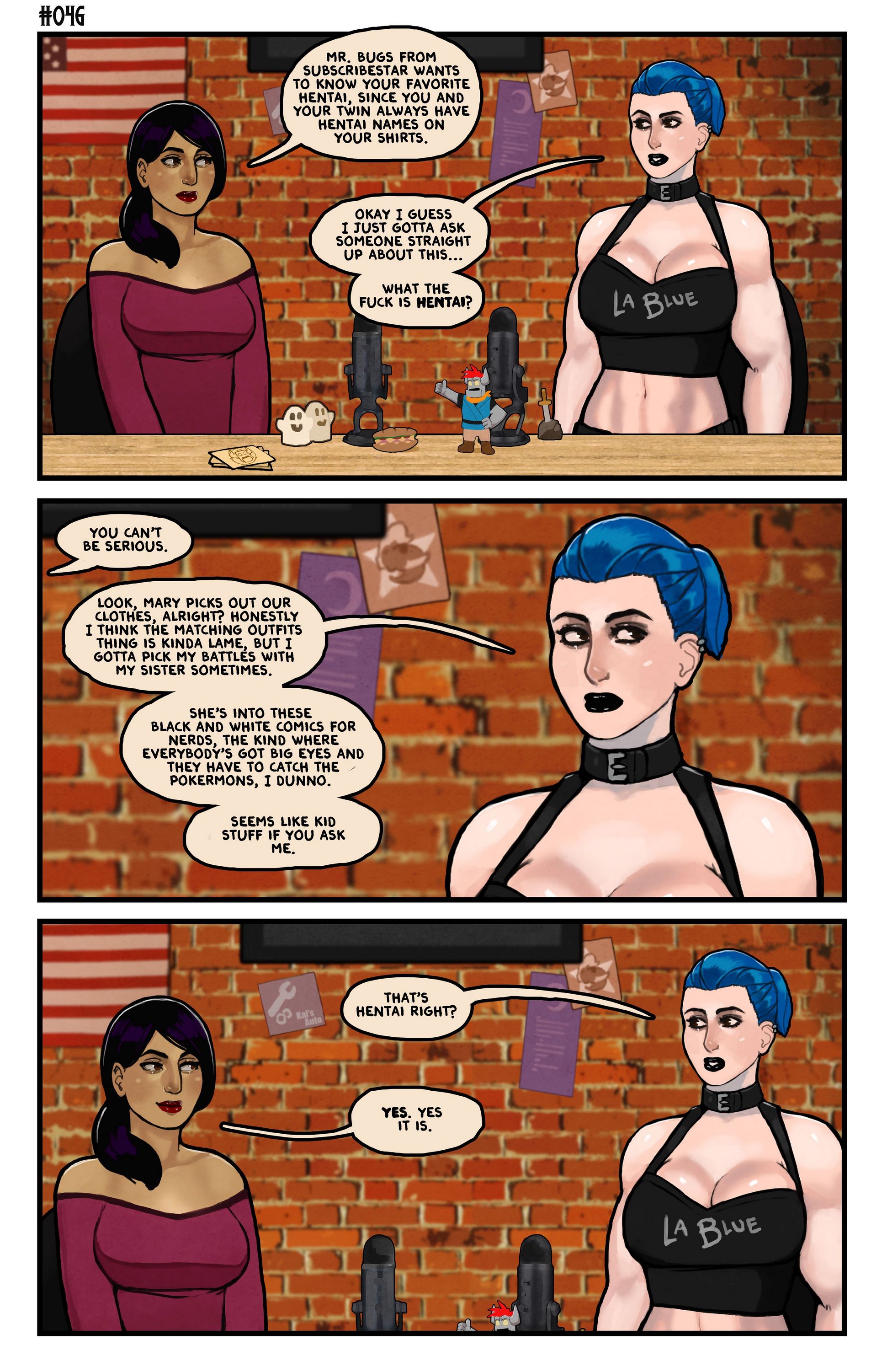 This Romantic World [Reinbach], 0. This Romantic World - Strips, page 46 of 57