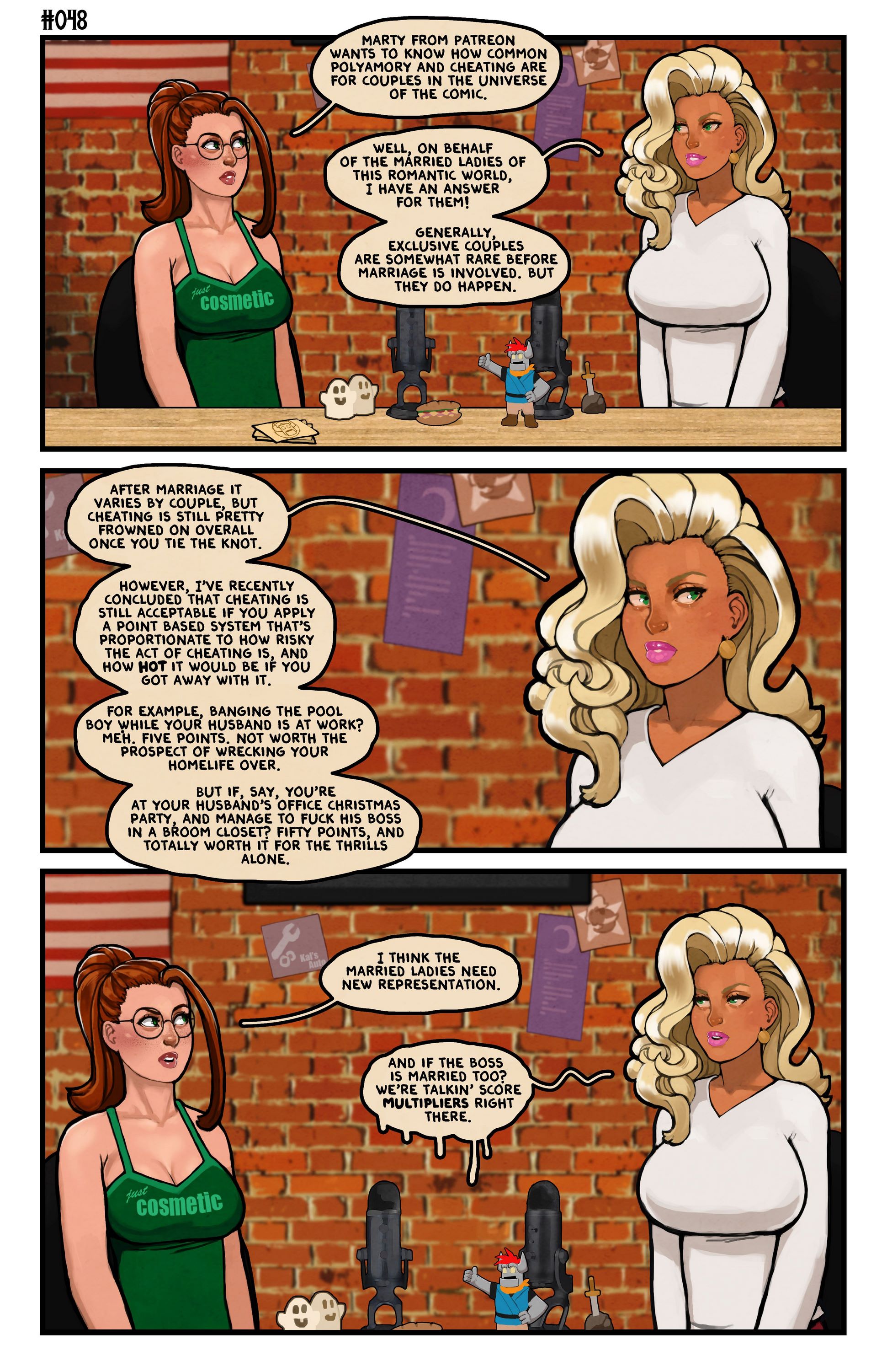 This Romantic World [Reinbach], 0. This Romantic World - Strips, page 48 of 57