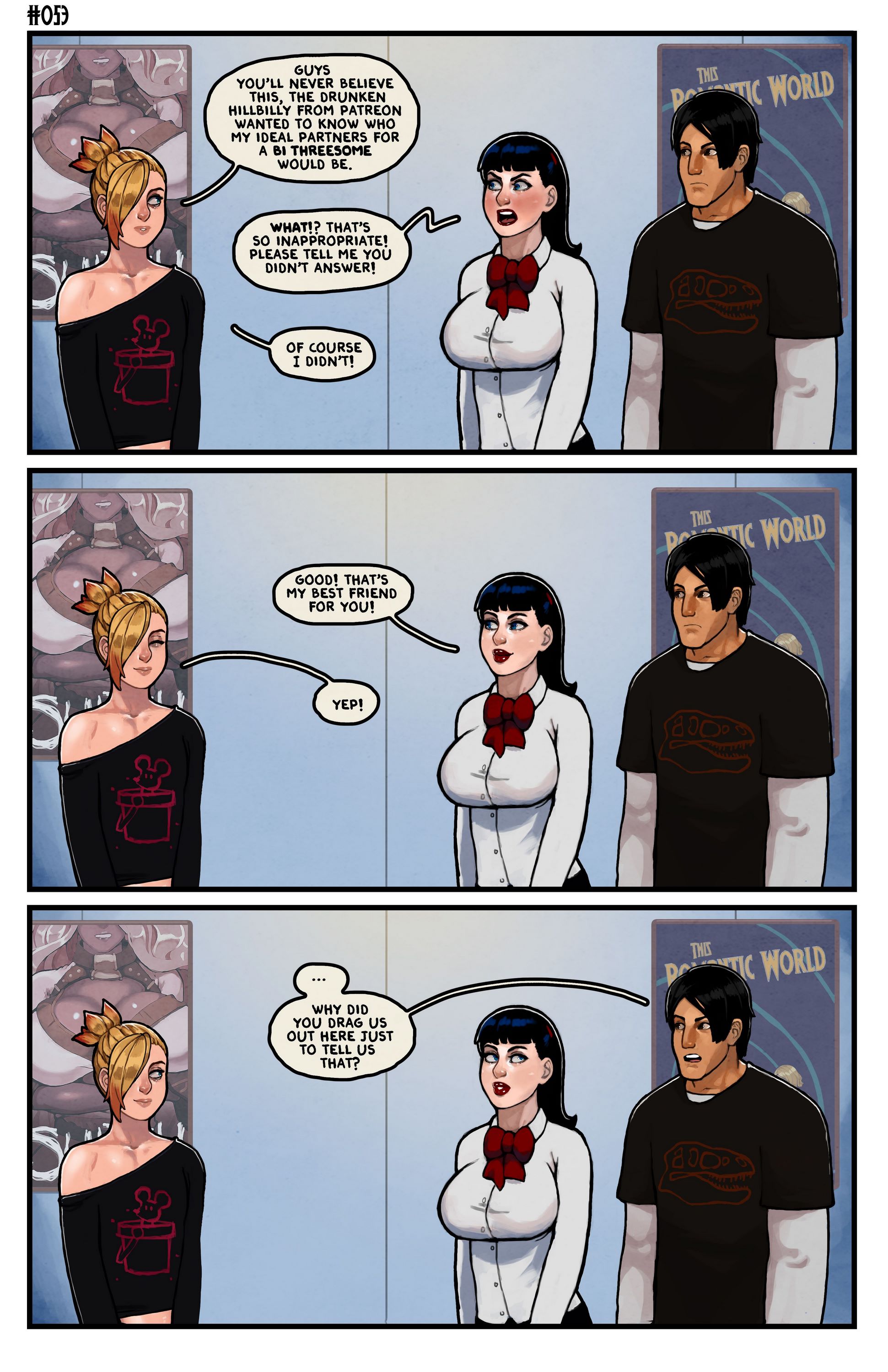 This Romantic World [Reinbach], 0. This Romantic World - Strips, page 53 of 57