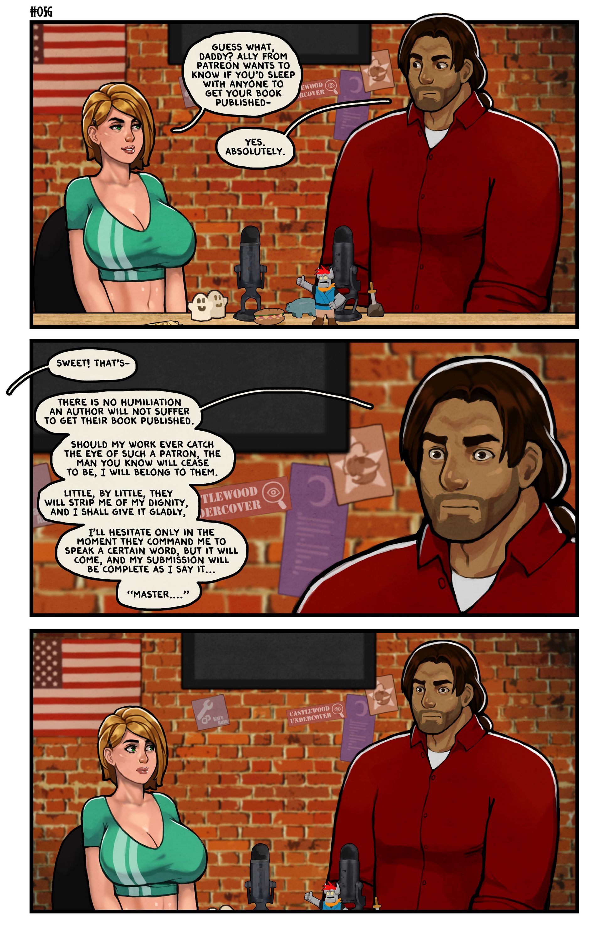 This Romantic World [Reinbach], 0. This Romantic World - Strips, page 56 of 57