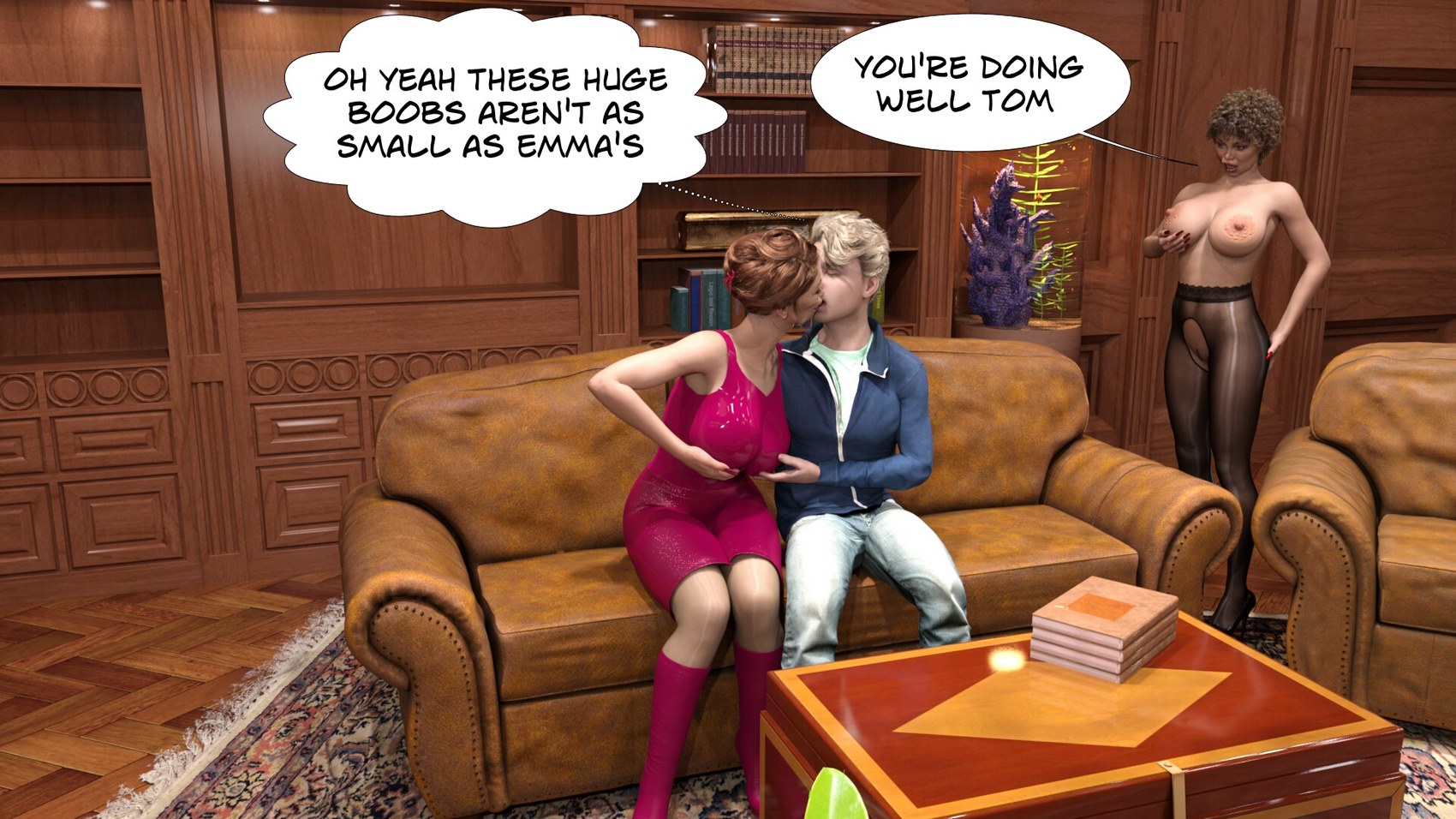 Tom in High School [Tibcomics], Tom in High School, page 21 of 42