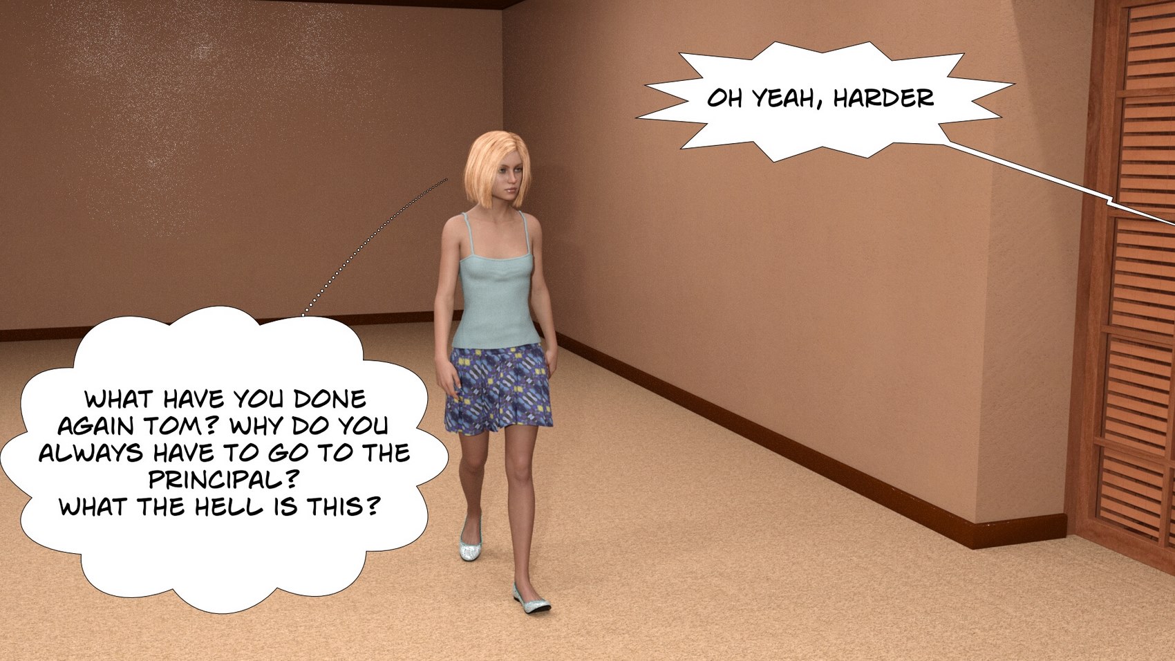 Tom in High School [Tibcomics], Tom in High School, page 22 of 42