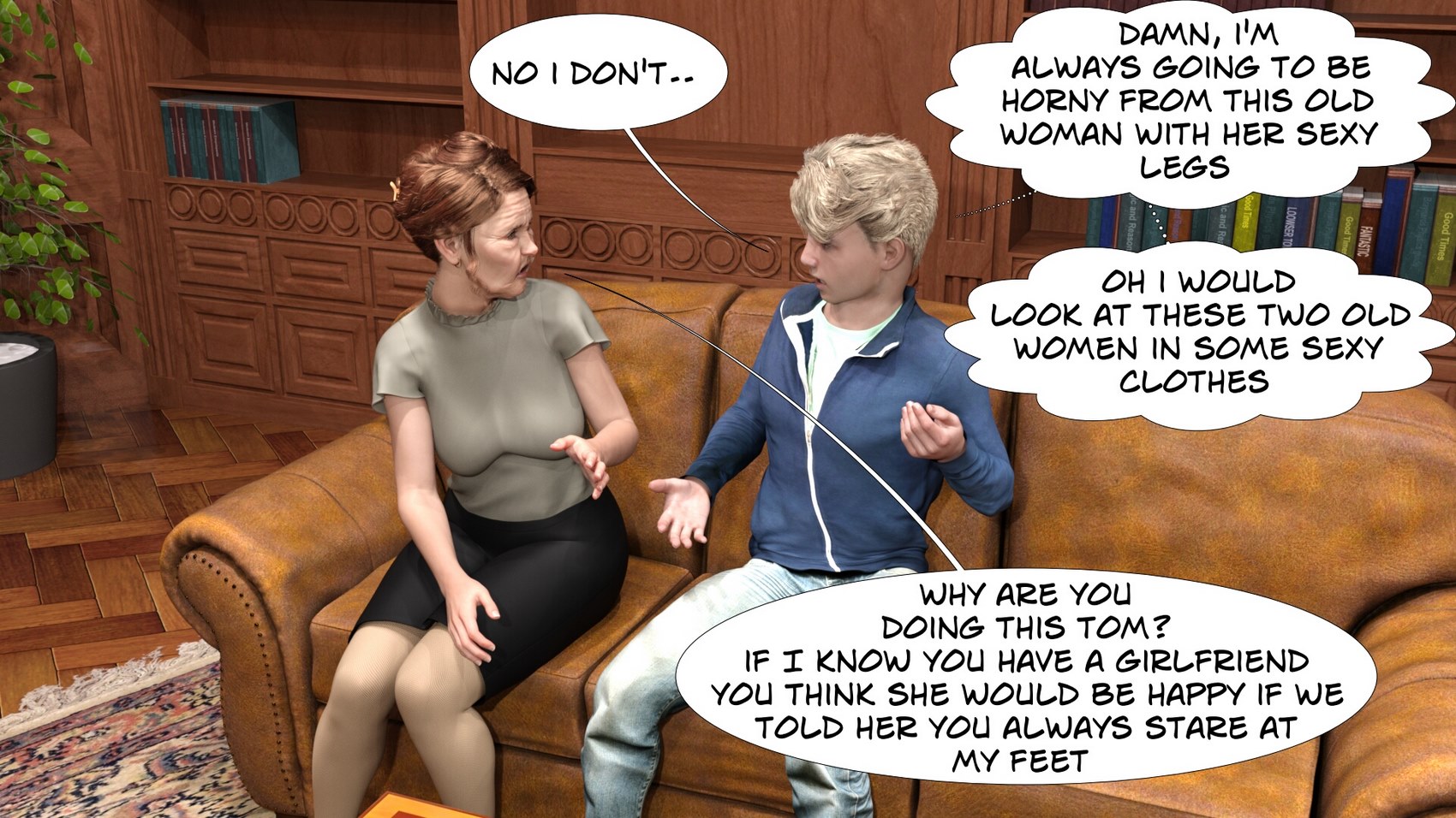 Tom in High School [Tibcomics], Tom in High School, page 6 of 42