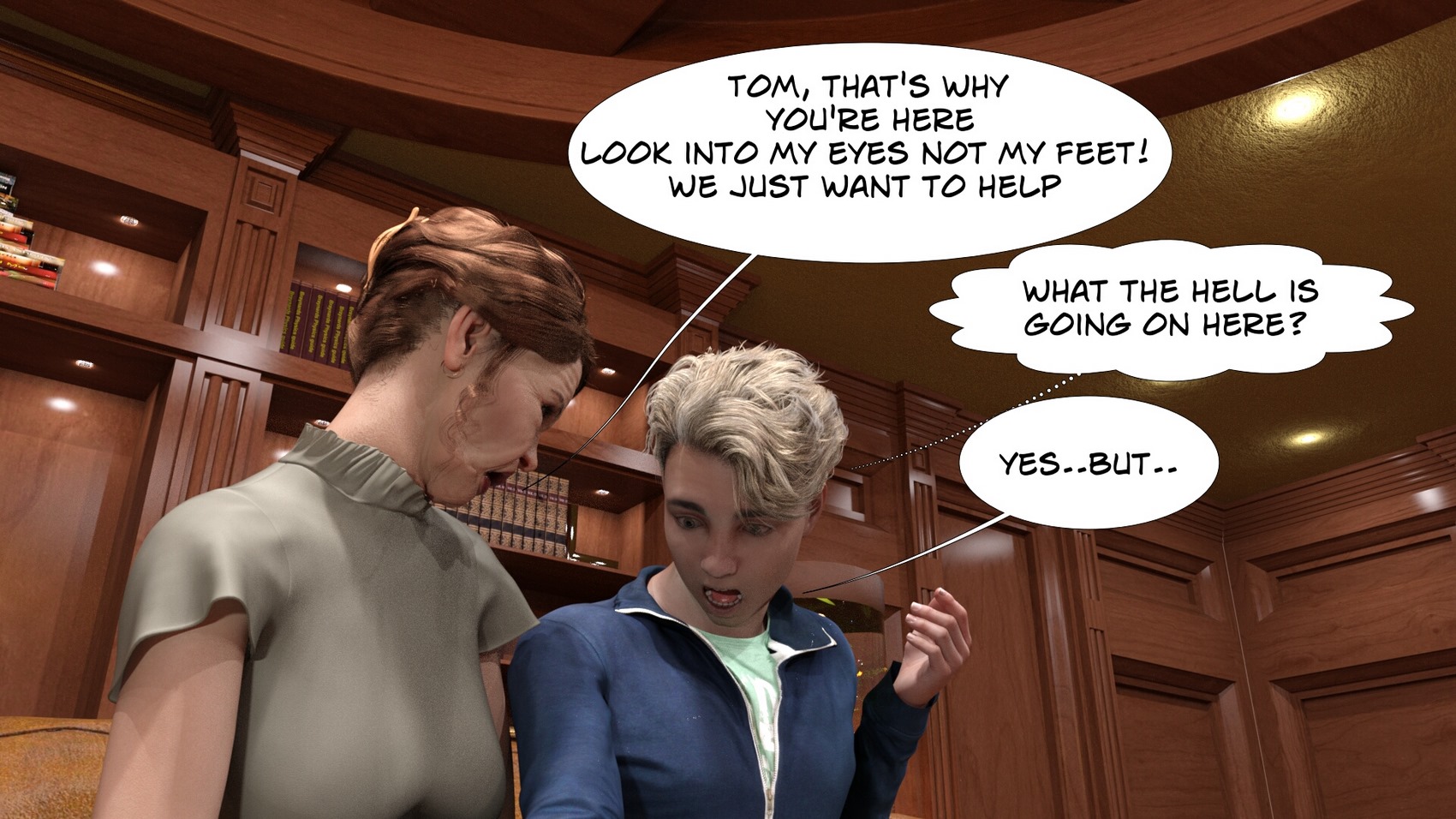 Tom in High School [Tibcomics], Tom in High School, page 10 of 42
